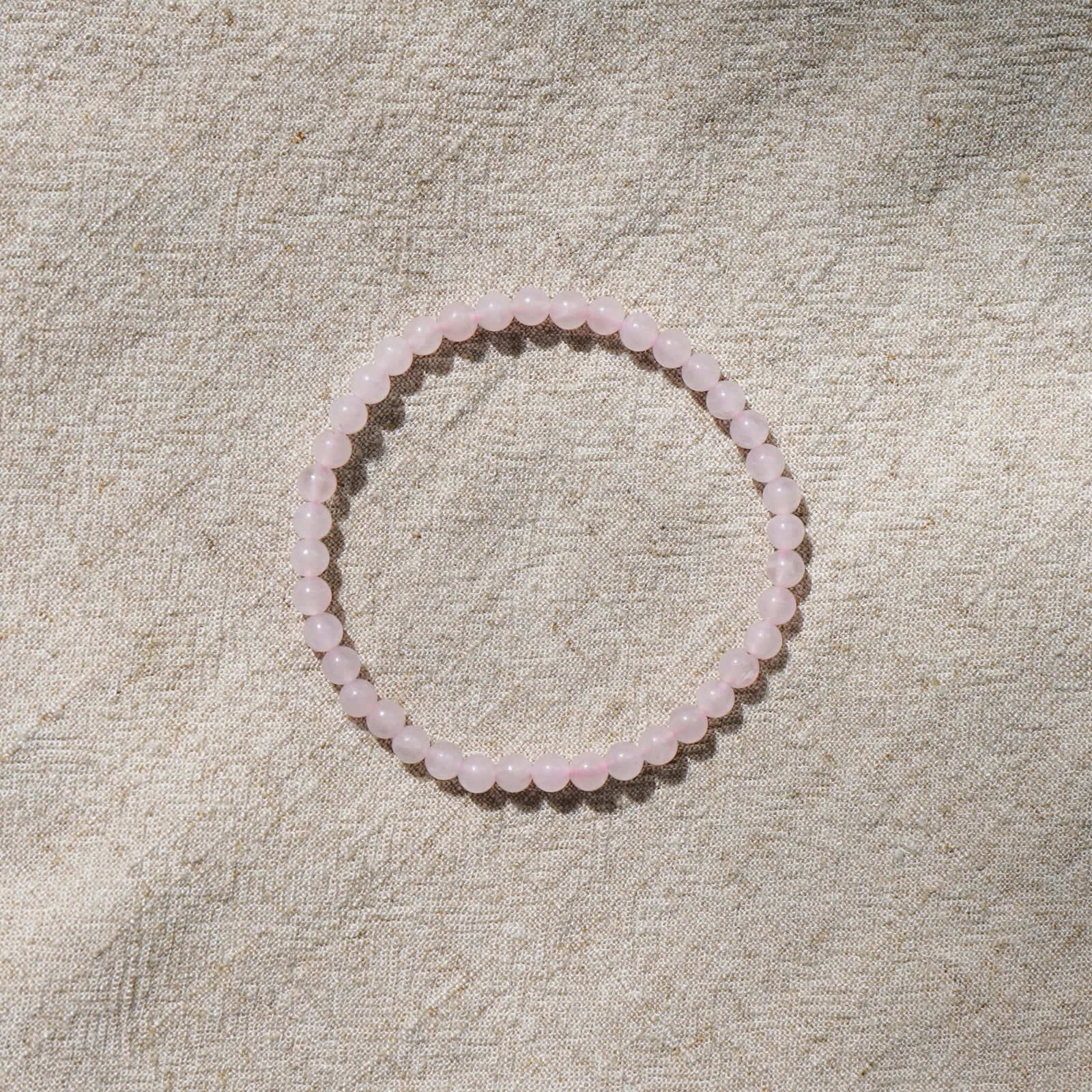 Rose Quartz Bracelet (4mm)