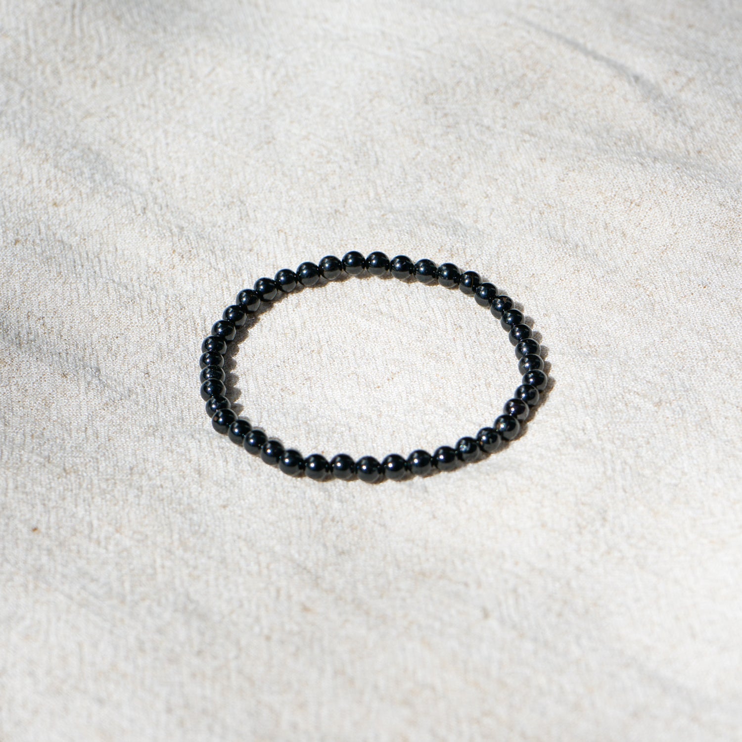 Black Tourmaline Bracelet (4mm)