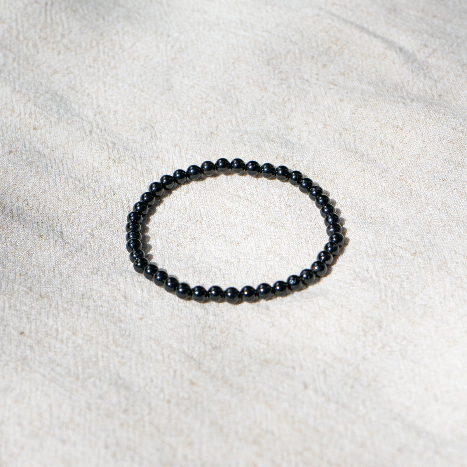 Black Tourmaline Bracelet (4mm)