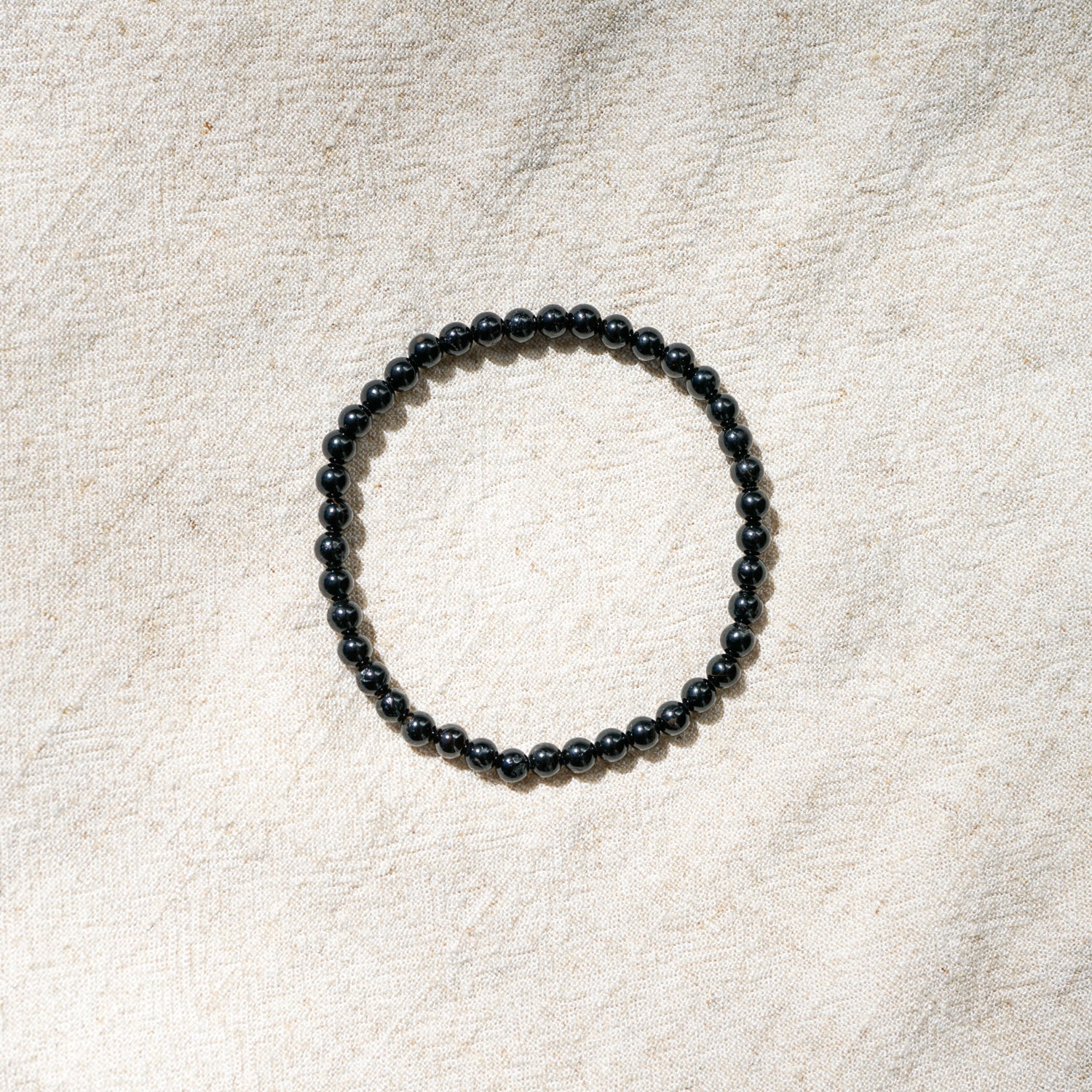 Black Tourmaline Bracelet (4mm)