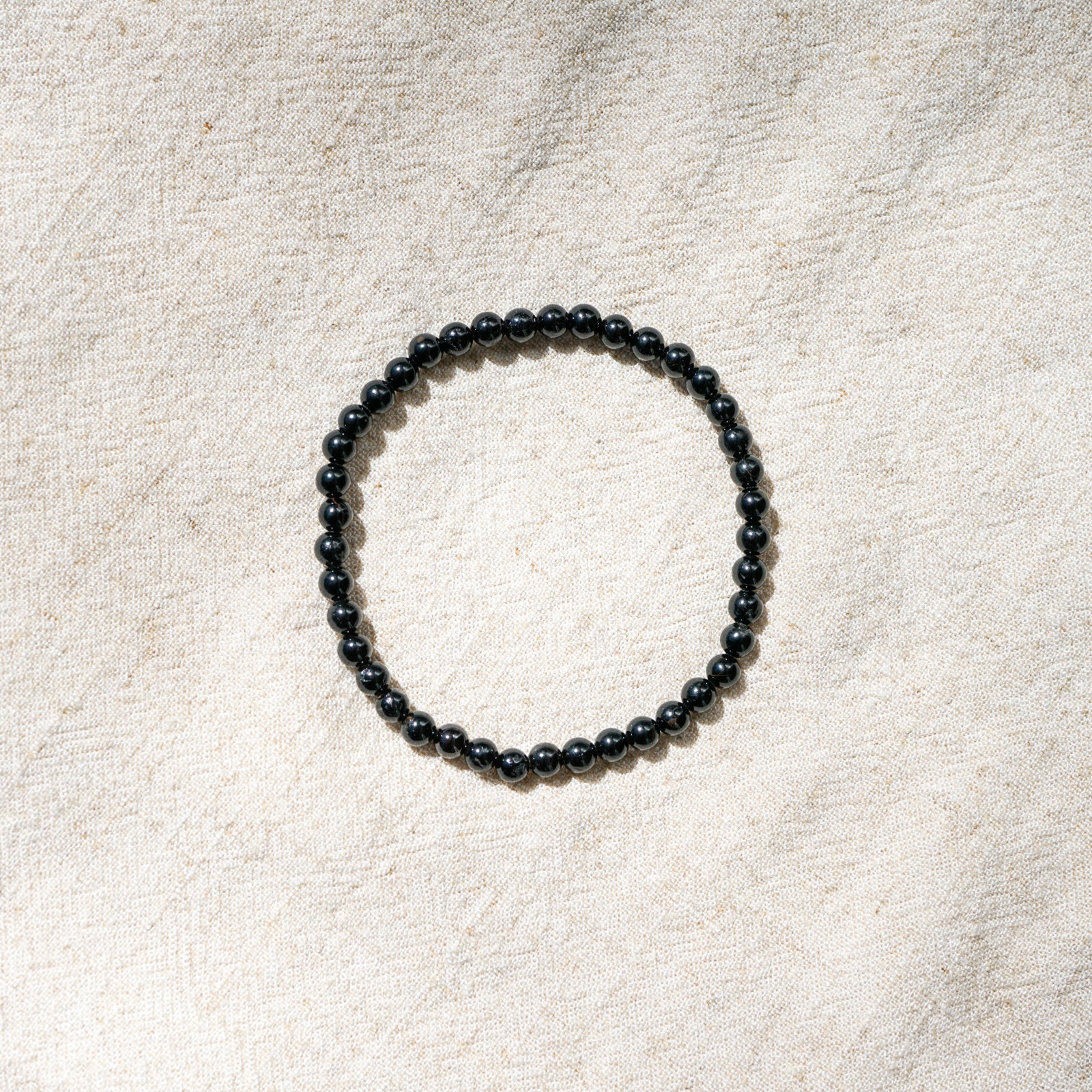 Black Tourmaline Bracelet (4mm)