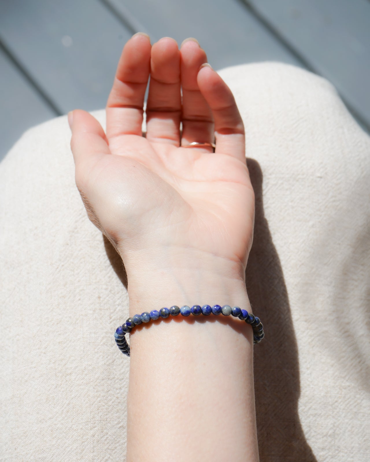 Lapis Lazuli Bracelet (4mm)