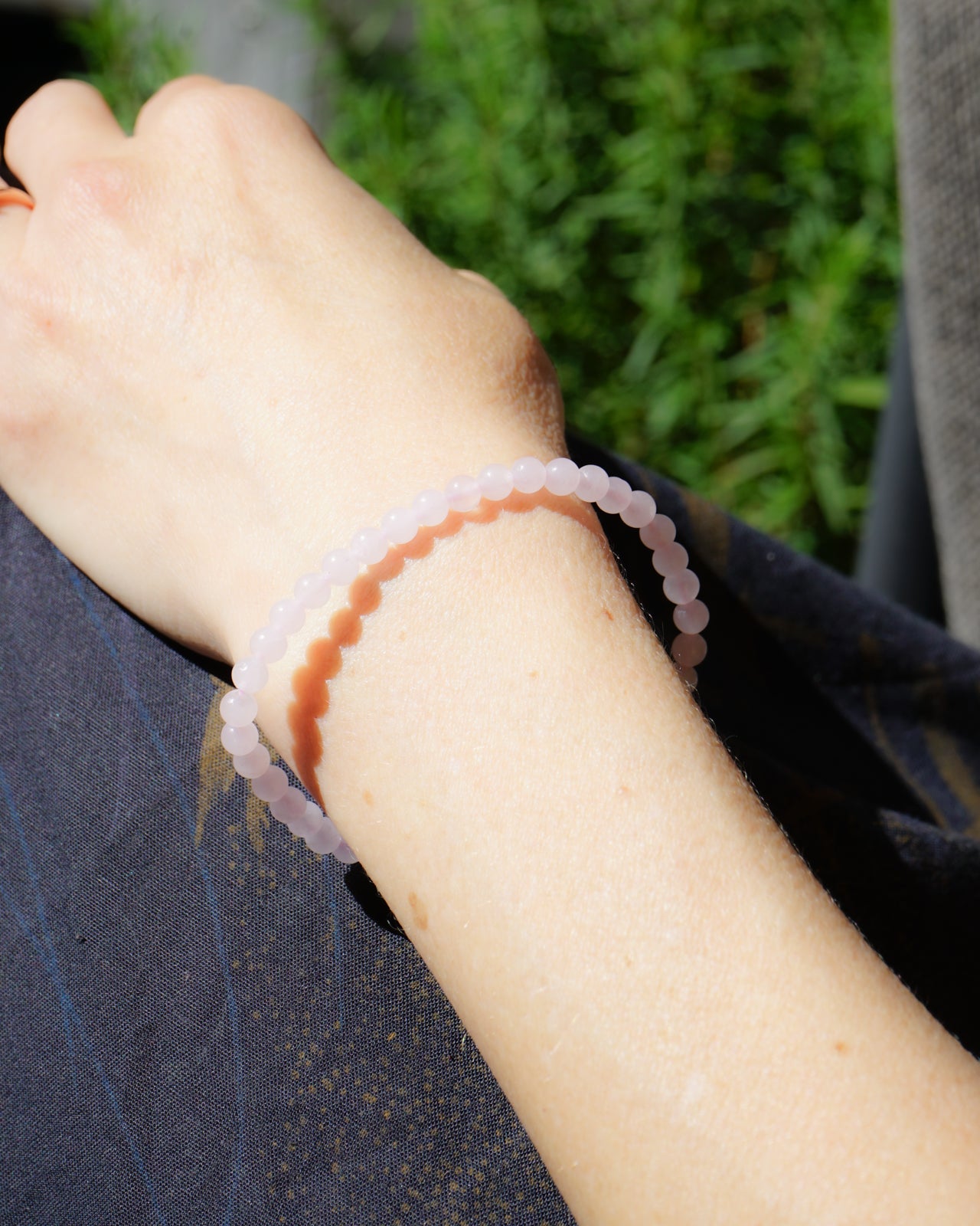 Rose Quartz Bracelet (4mm)