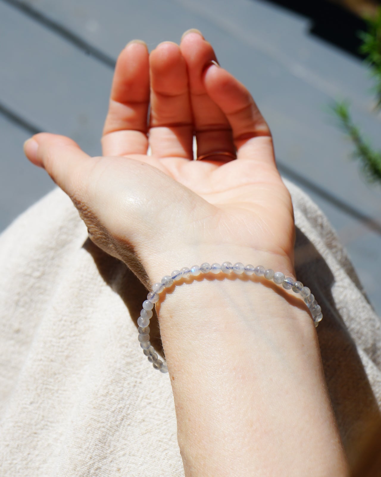 Labradorite Bracelet (4mm)