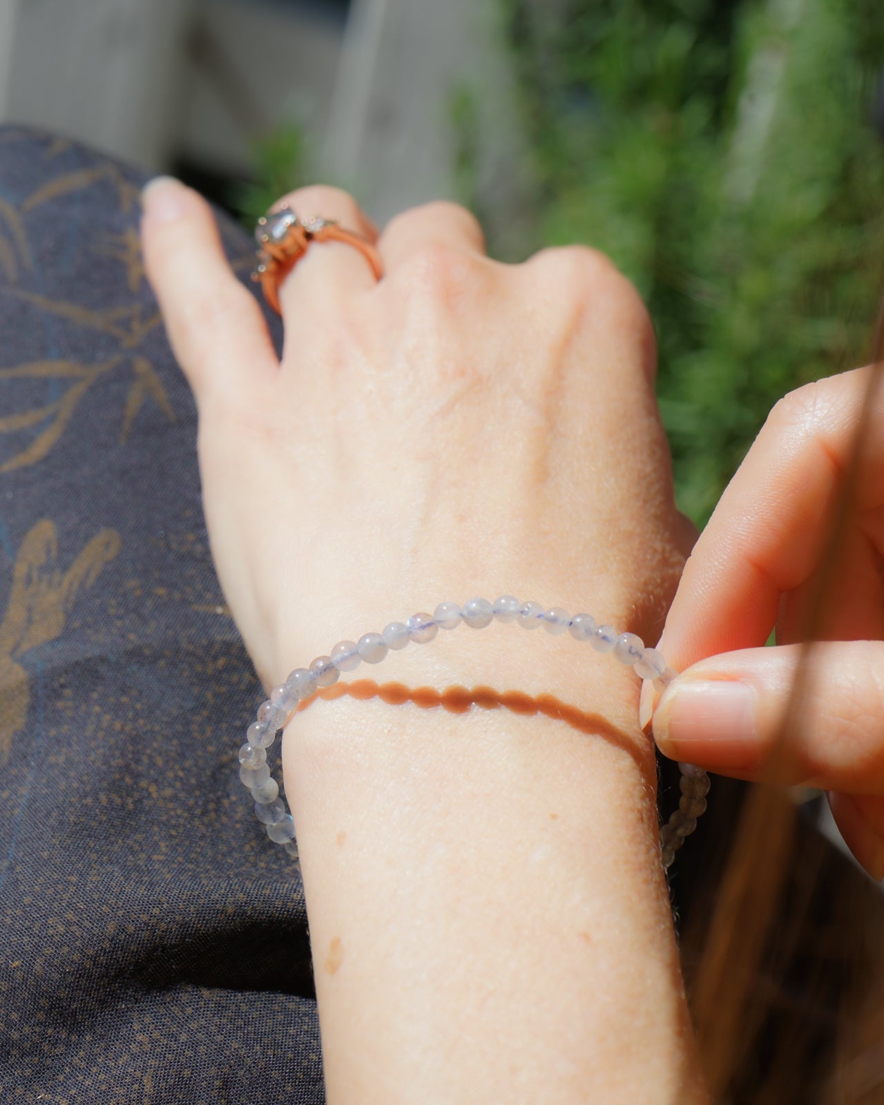 Labradorite Bracelet (4mm)