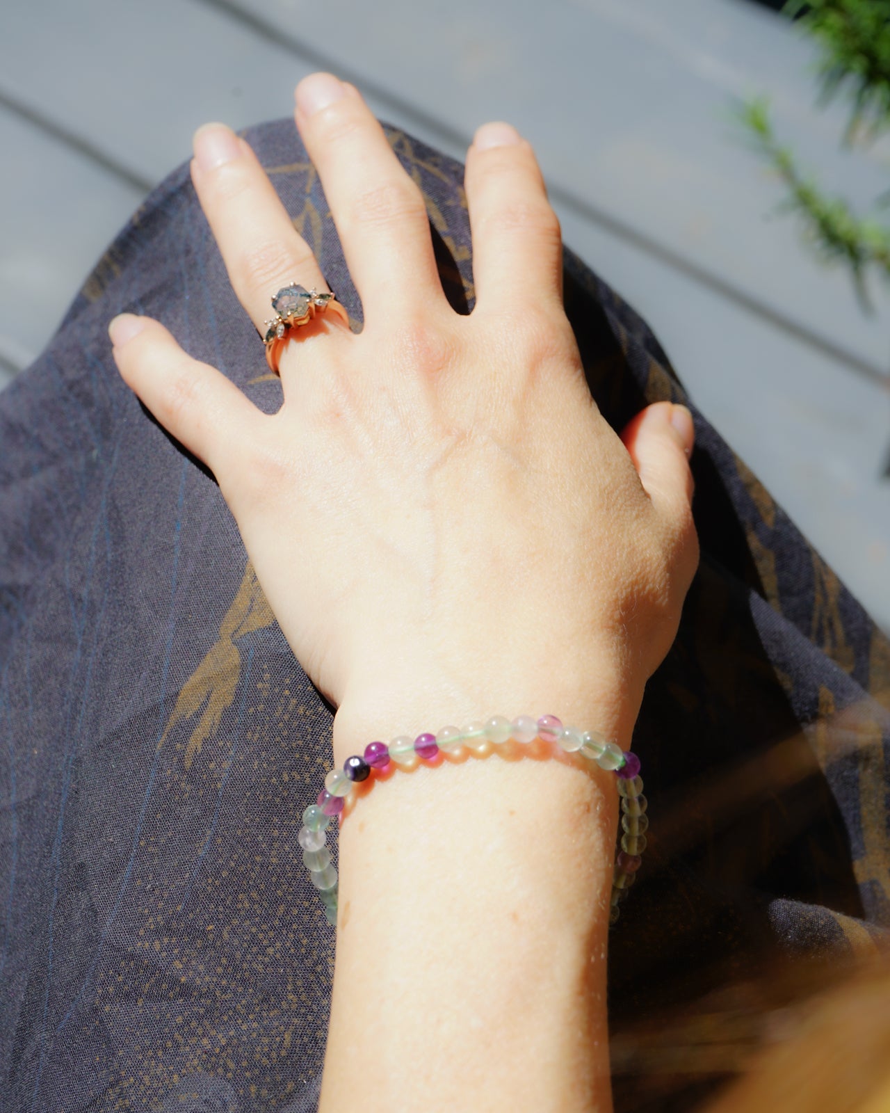 Fluorite Bracelet (4mm)