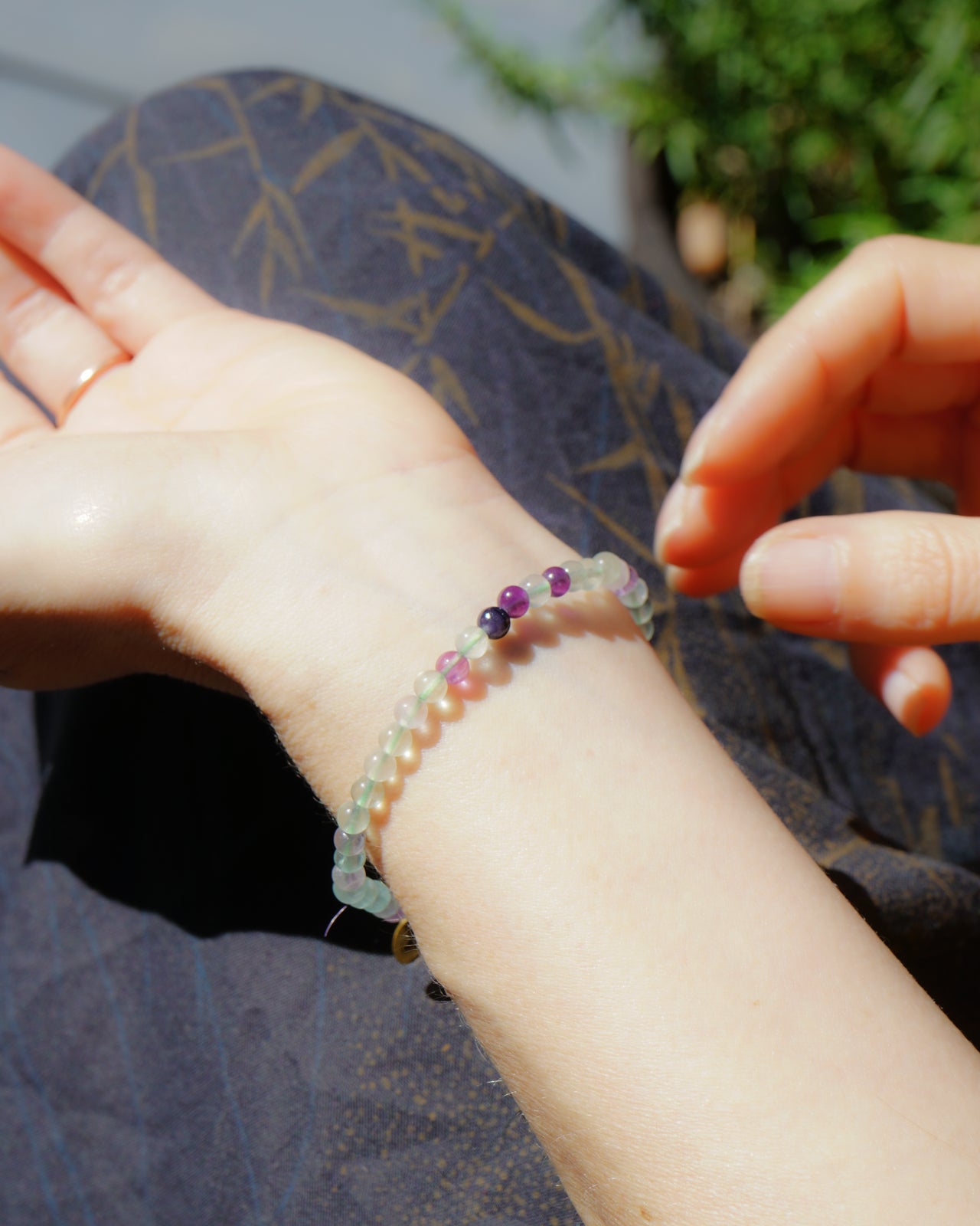 Fluorite Bracelet (4mm)