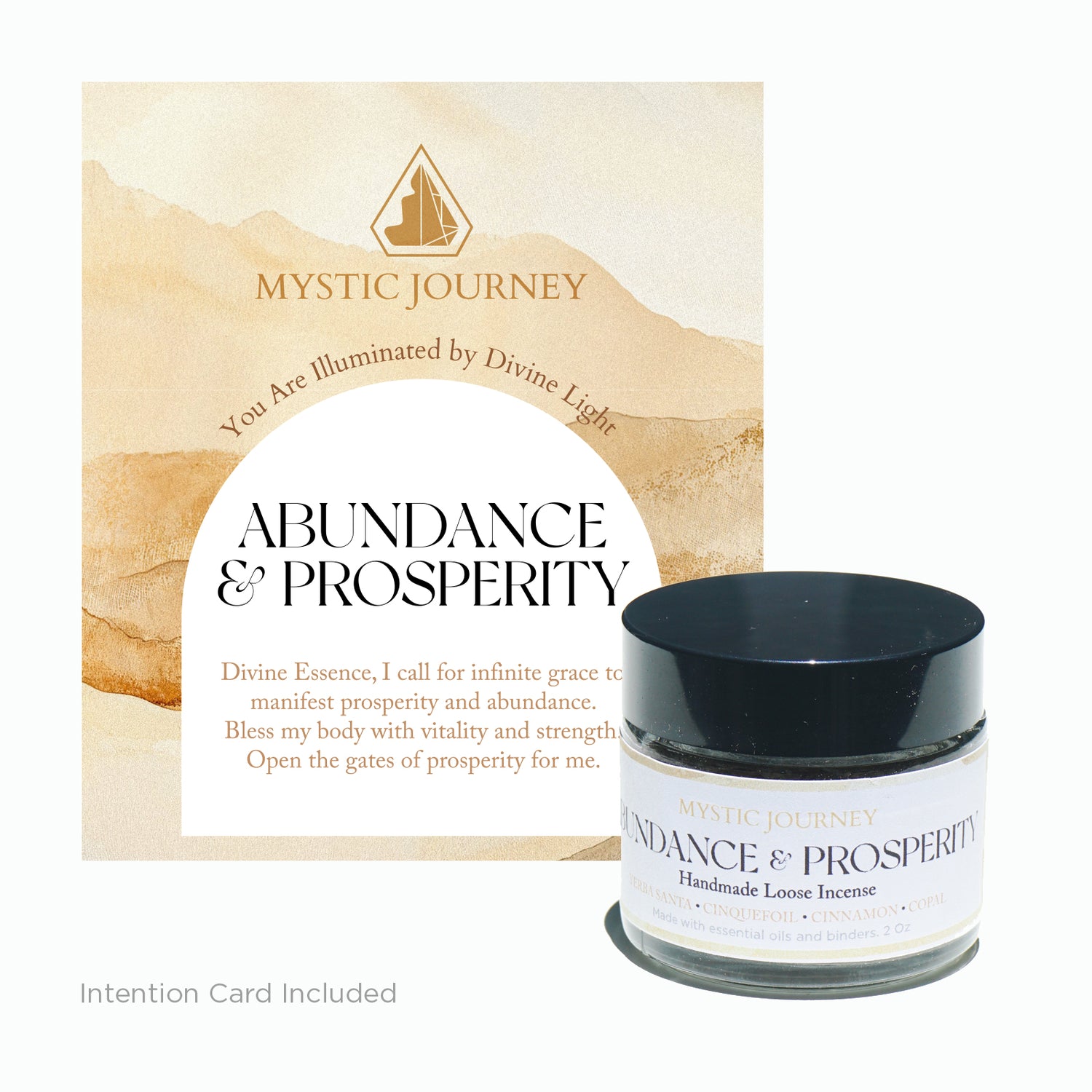 Abundance & Prosperity - Handmade Loose Incense (2Oz)
