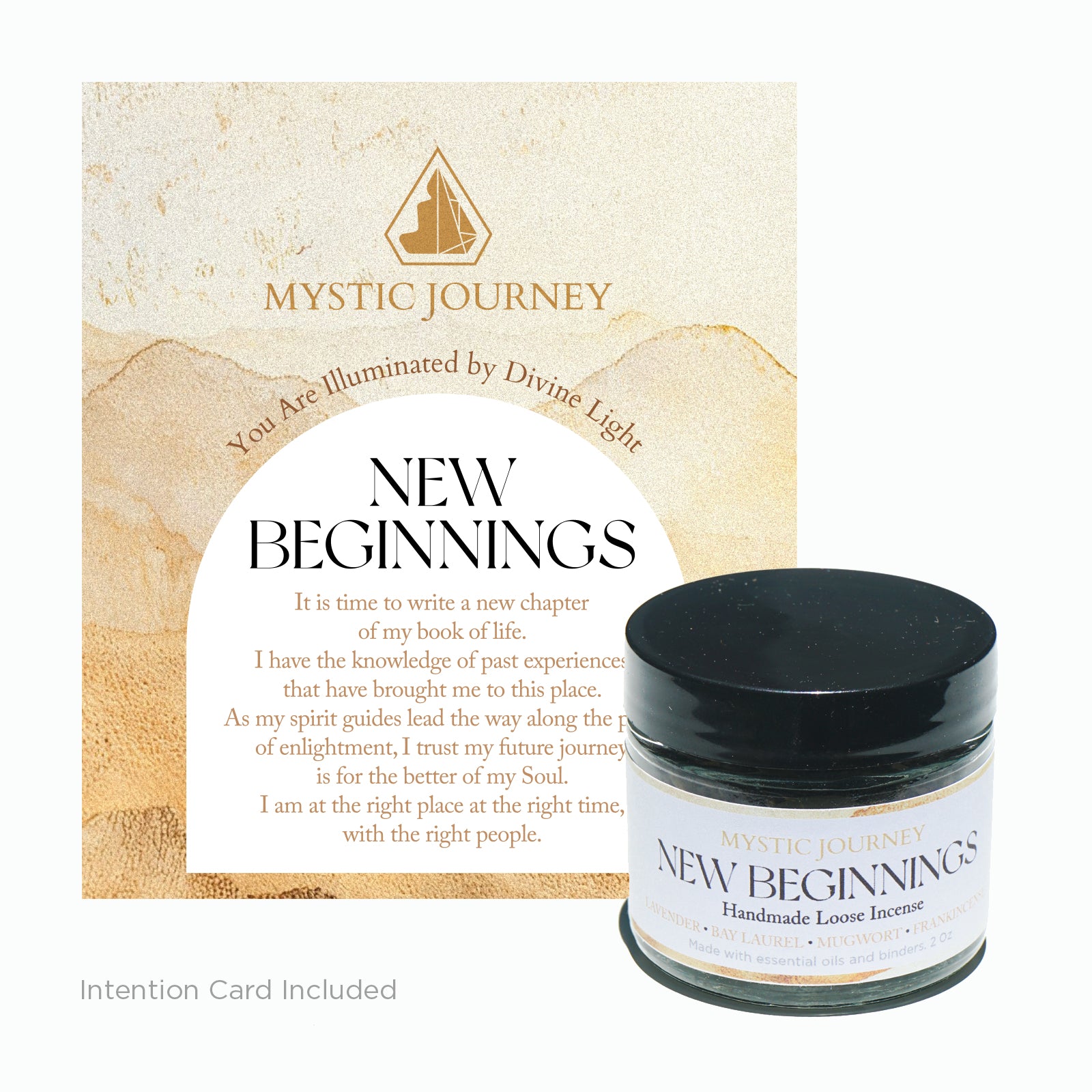 New Beginnings - Handmade Loose Incense (2Oz)