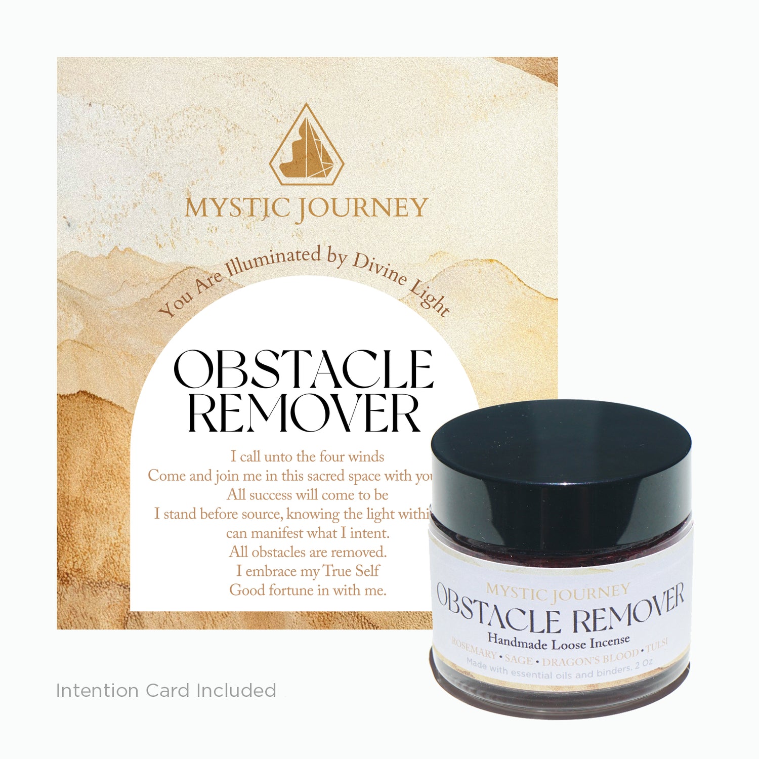 Obstacle Remover - Handmade Loose Incense (2Oz)