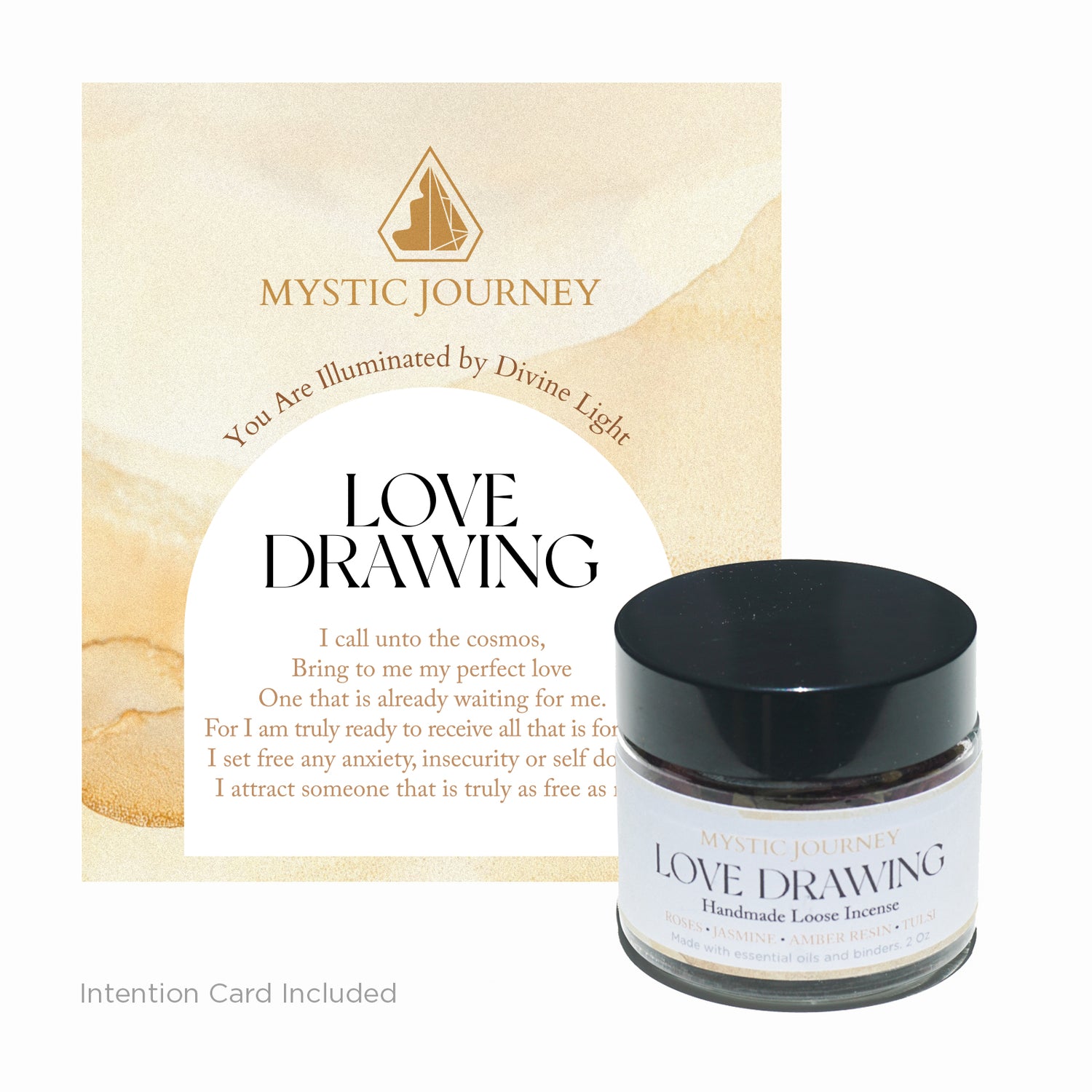 Love Drawing - Handmade Loose Incense (2Oz)