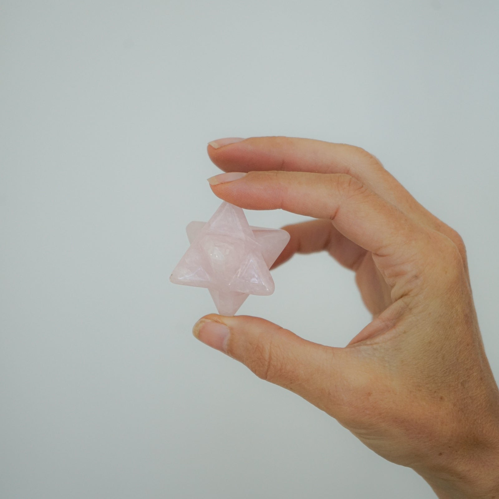 ROSE QUARTZ MERKABA