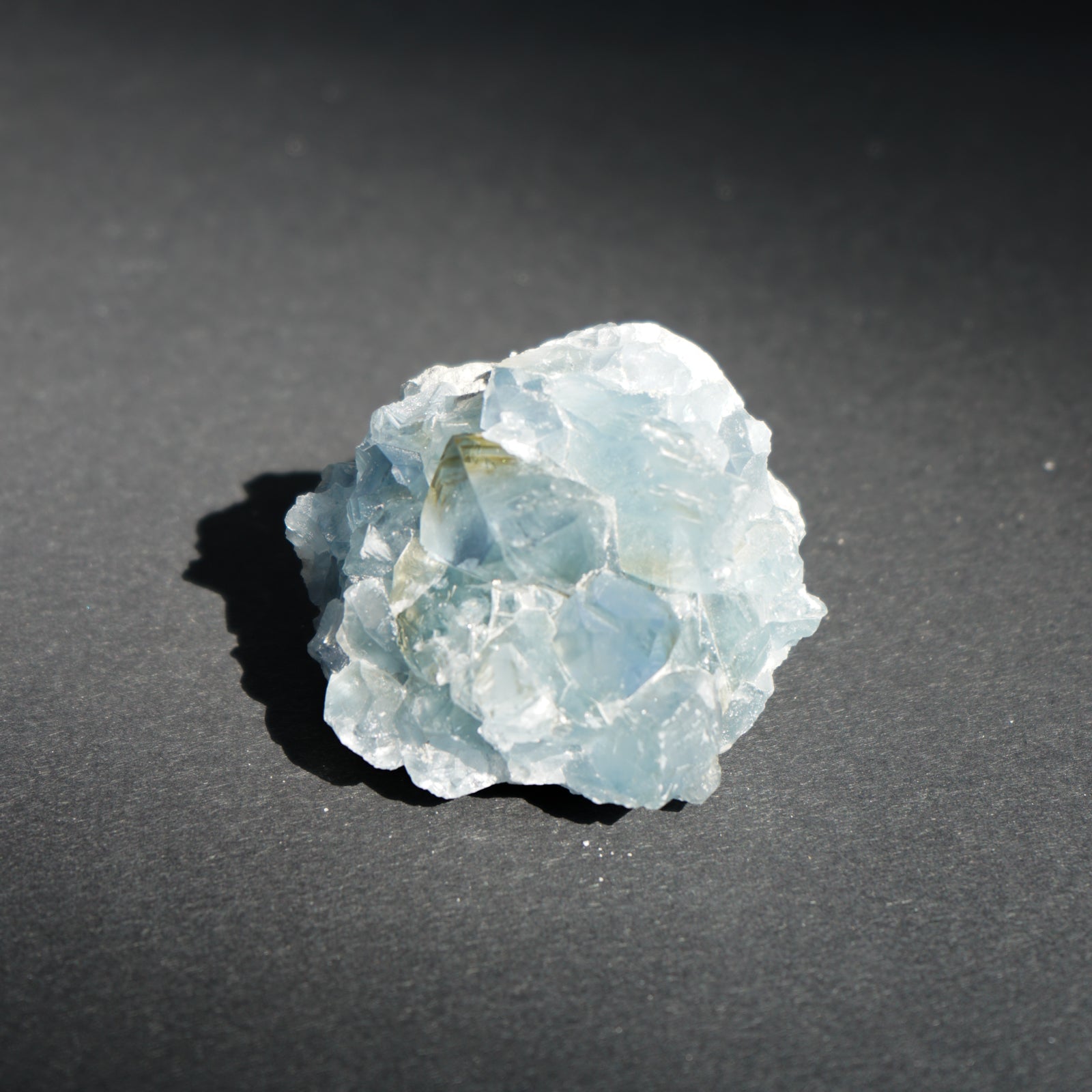 BLUE CELESTITE CLUSTER