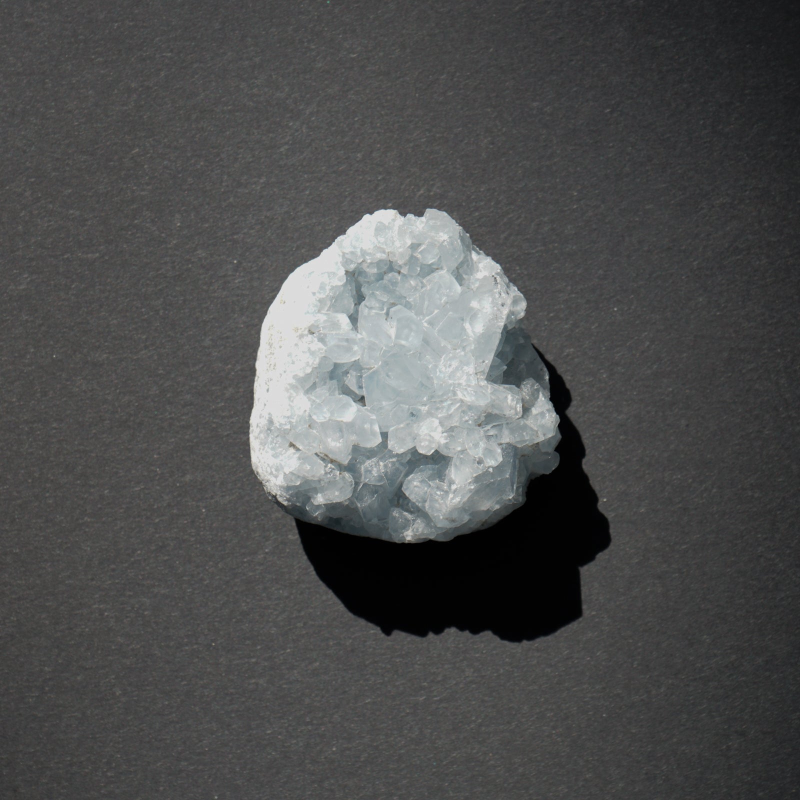 BLUE CELESTITE CLUSTER