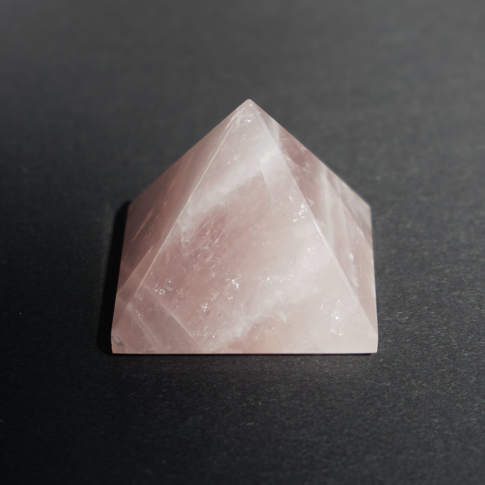 ROSE QUARTZ PYRAMID