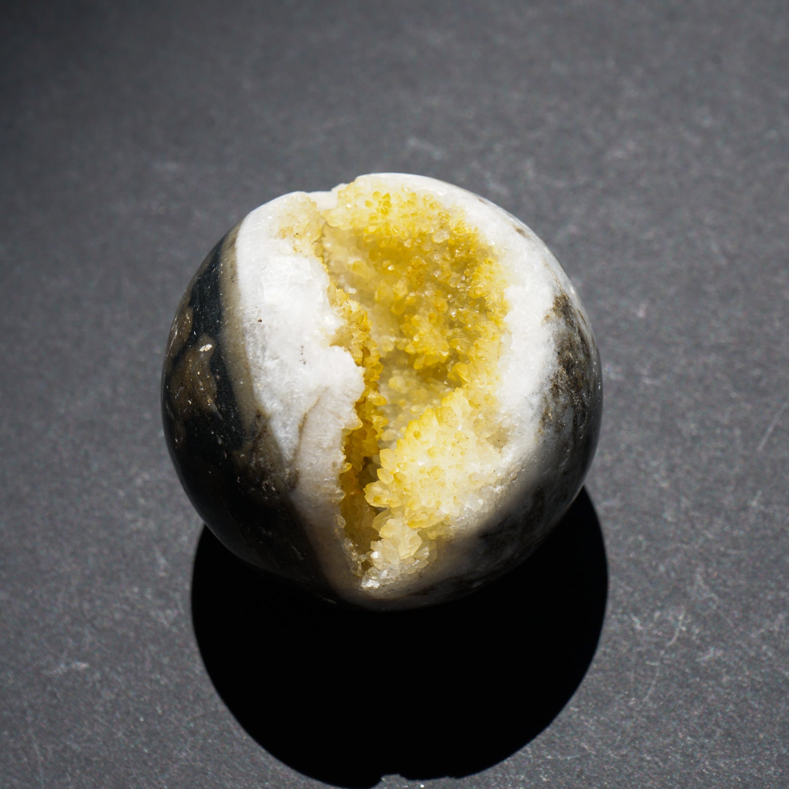 ZEBRA JASPER DRUZY SPHERE