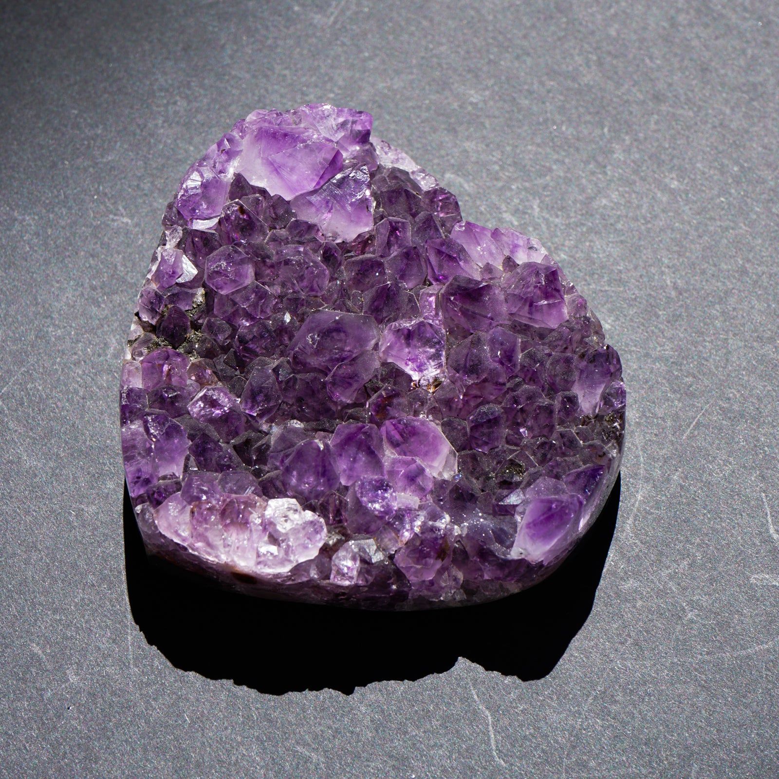AMETHYST CLUSTER HEART