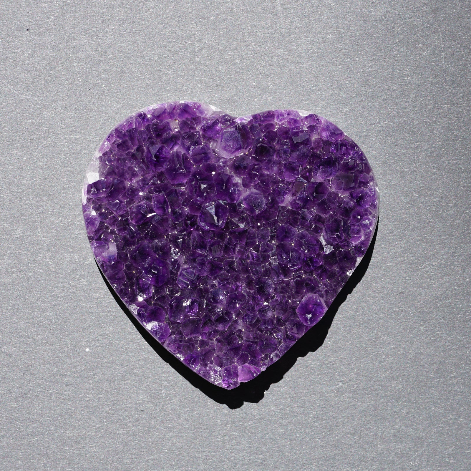 AMETHYST CLUSTER HEART
