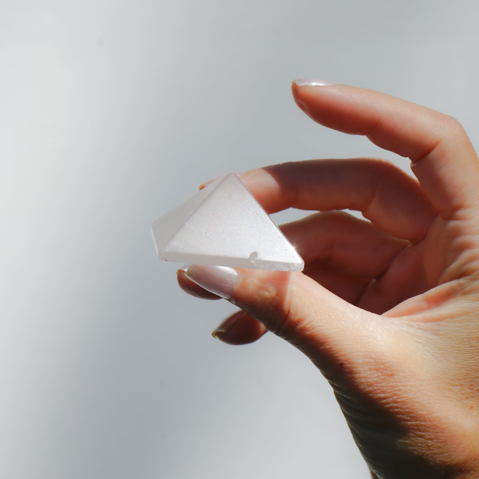 CLEAR QUARTZ PYRAMID