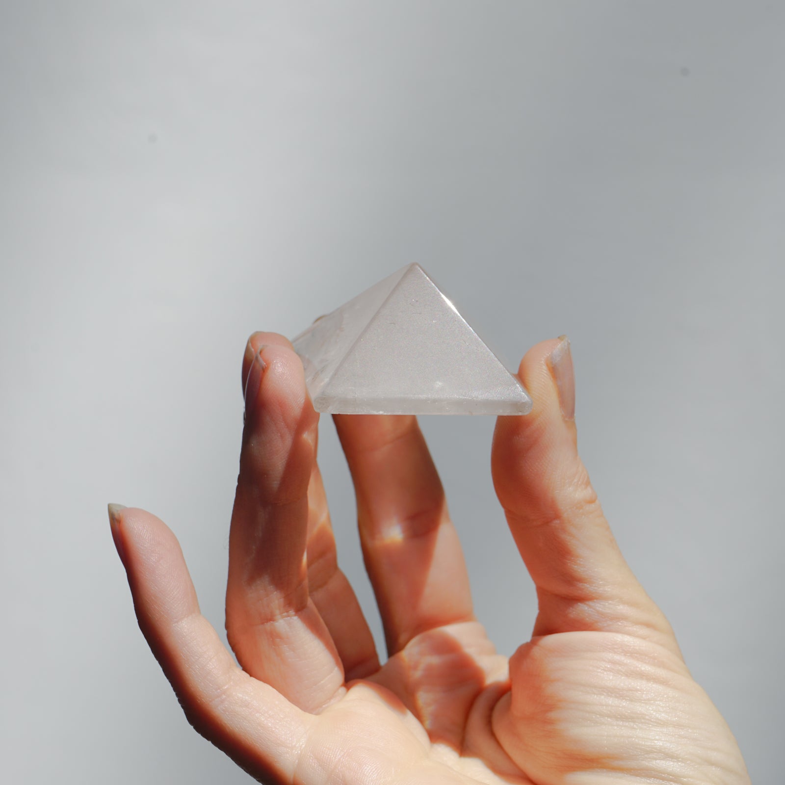 CLEAR QUARTZ PYRAMID