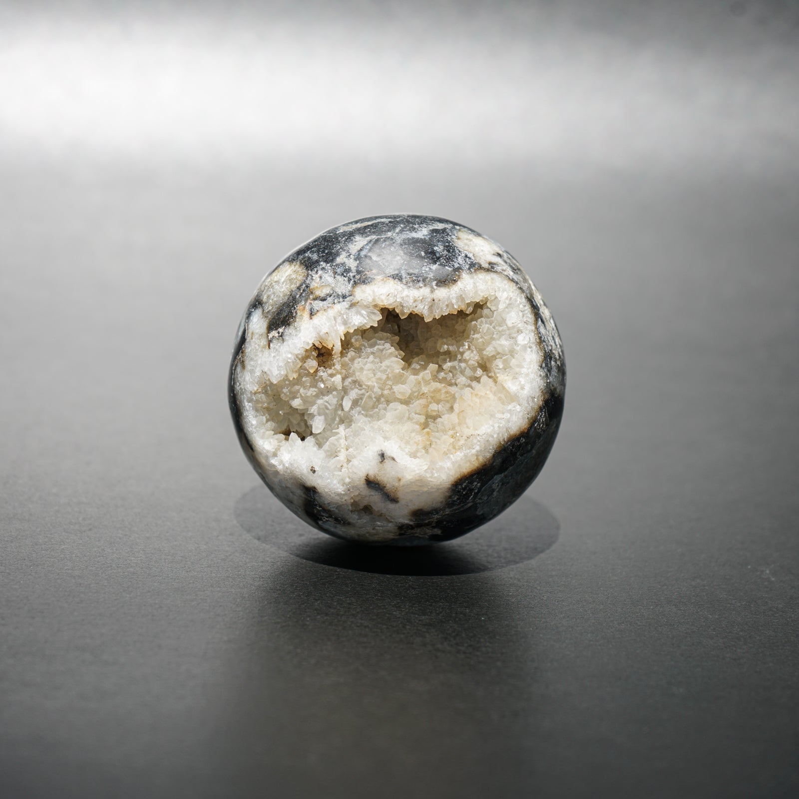 ZEBRA JASPER DRUZY SPHERE
