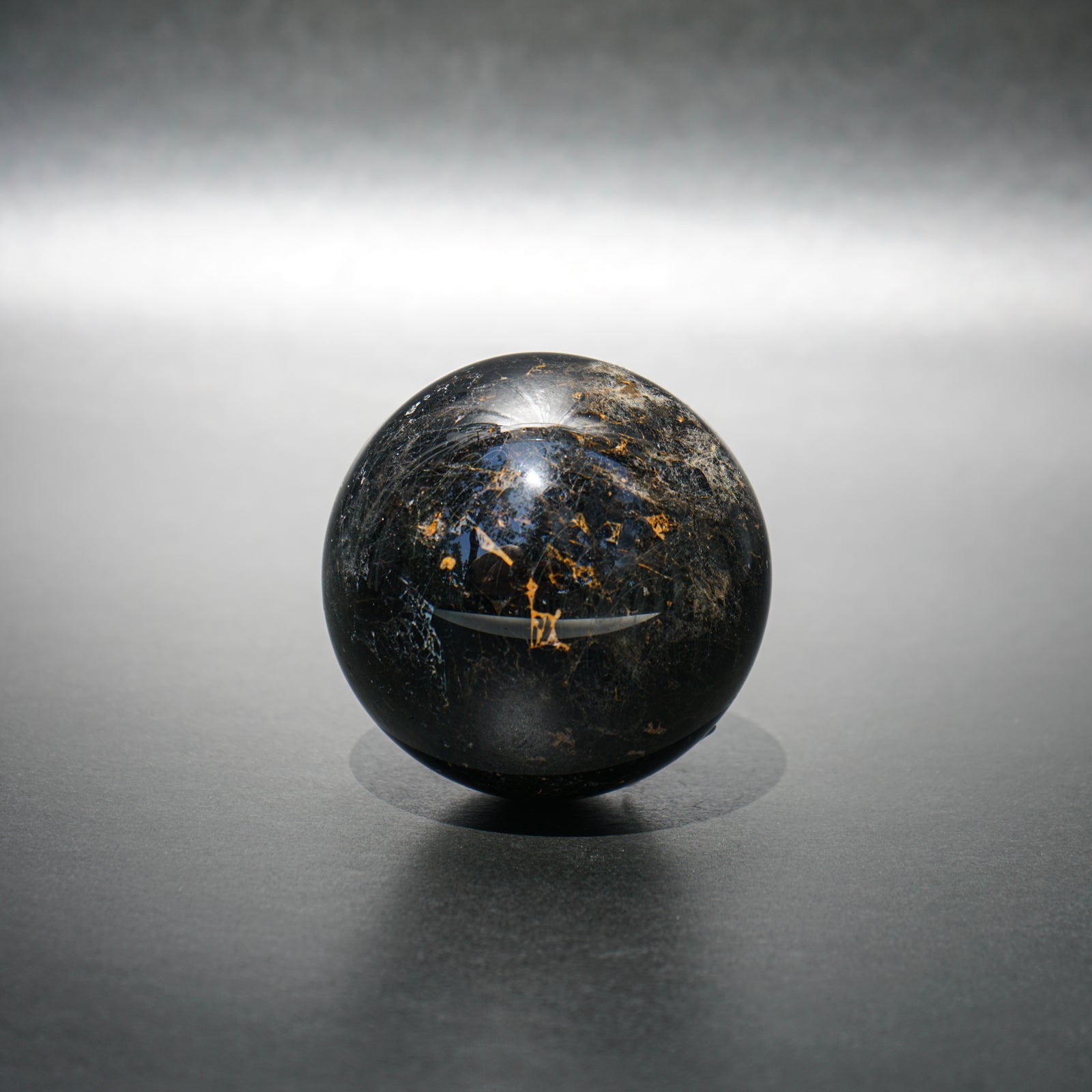 BLACK TOURMALINE SPHERE
