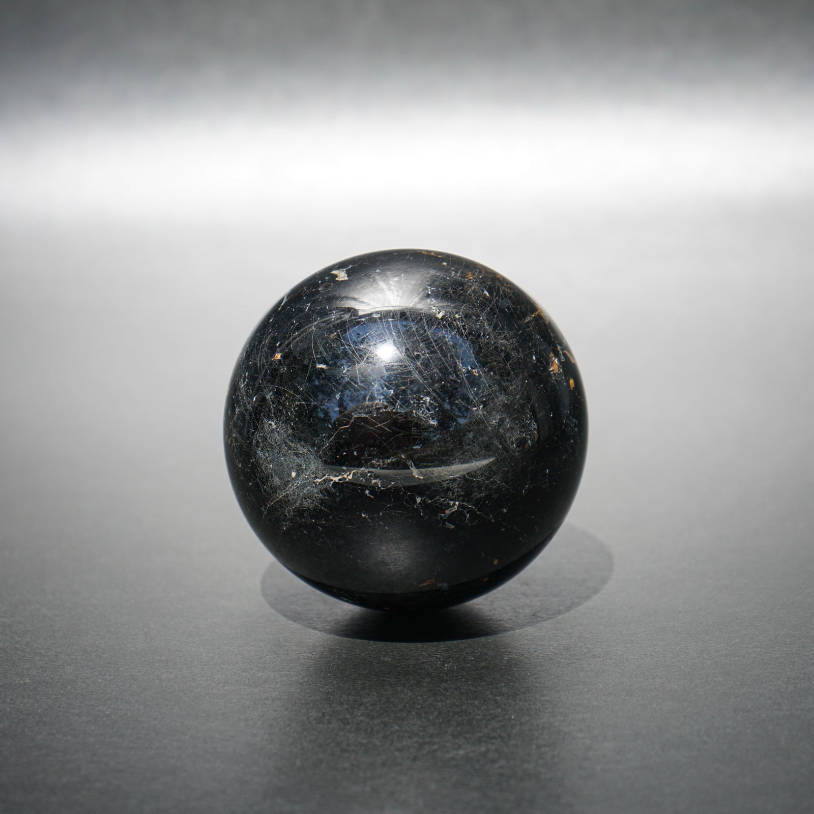 BLACK TOURMALINE SPHERE