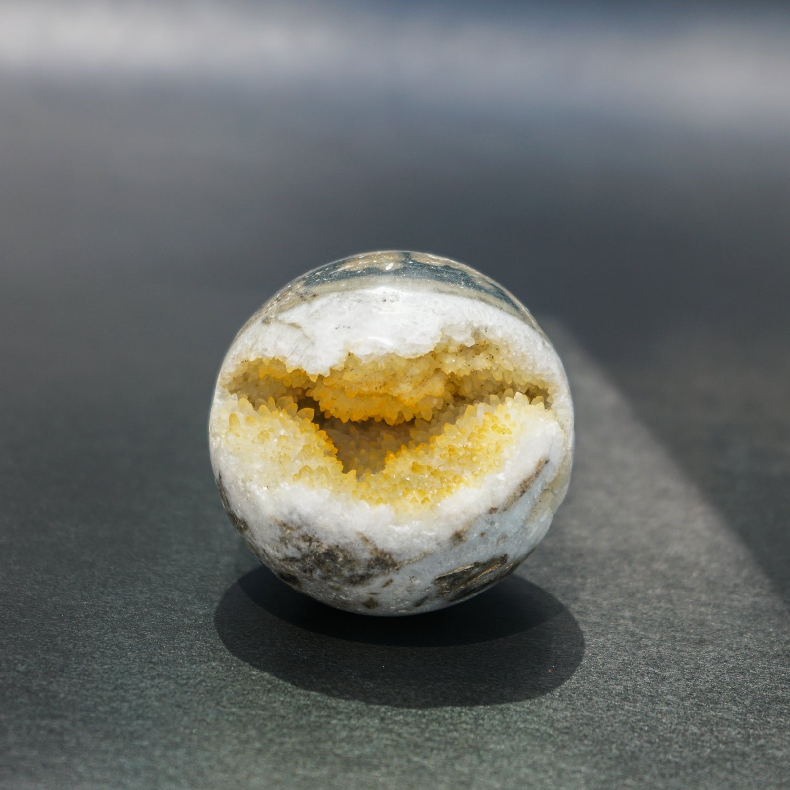 ZEBRA JASPER DRUZY SPHERE