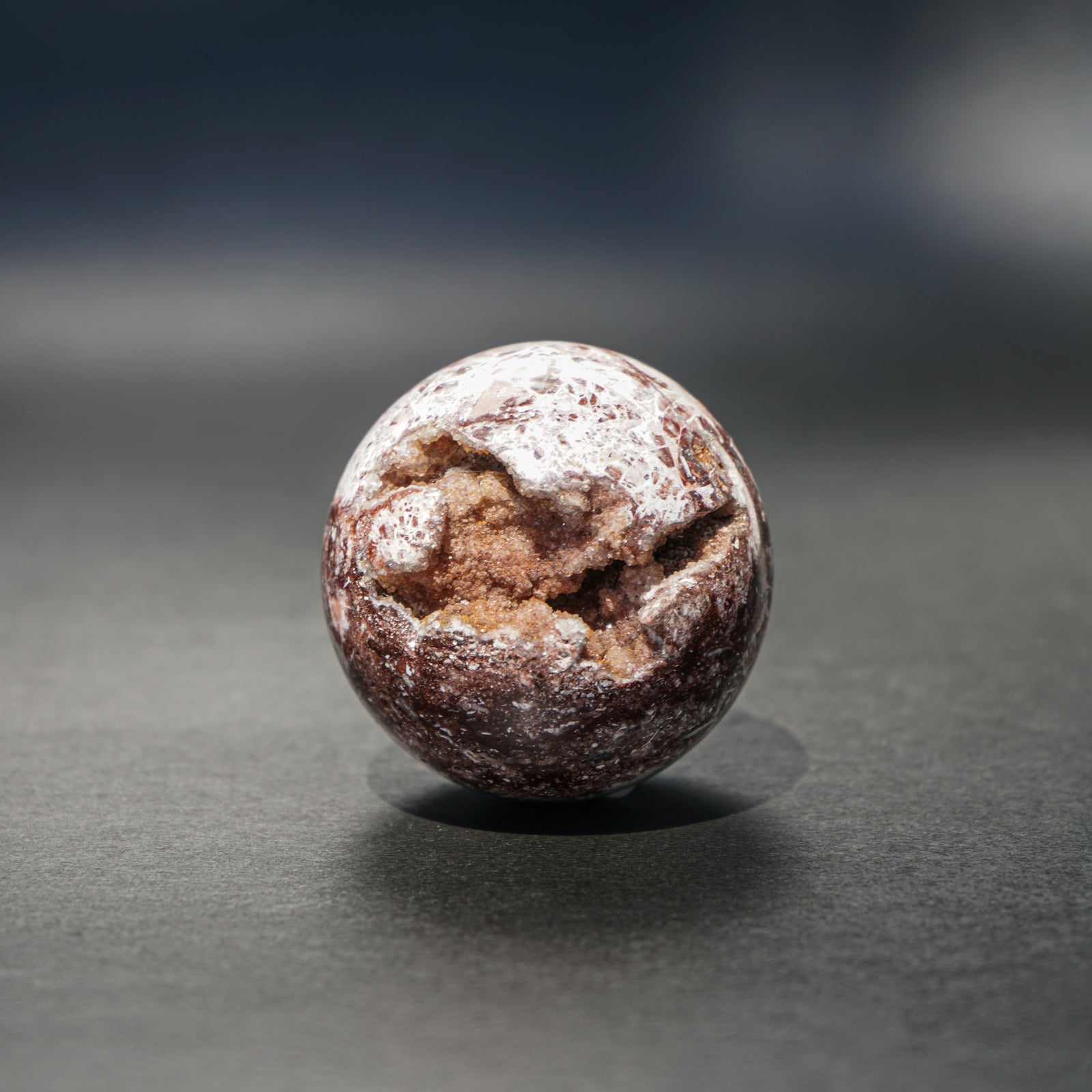 RED JASPER DRUZY SPHERE