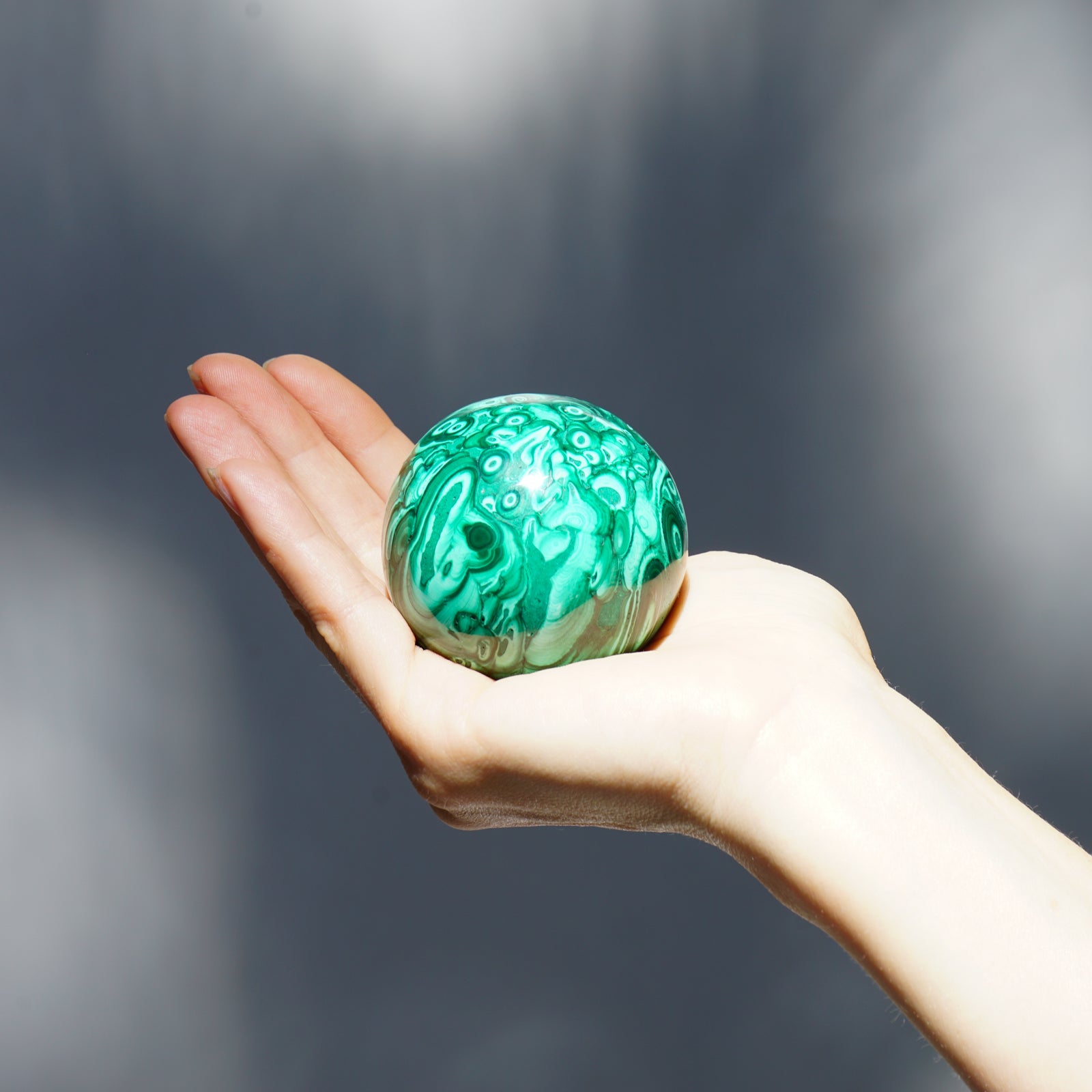 MALACHITE SPHERE