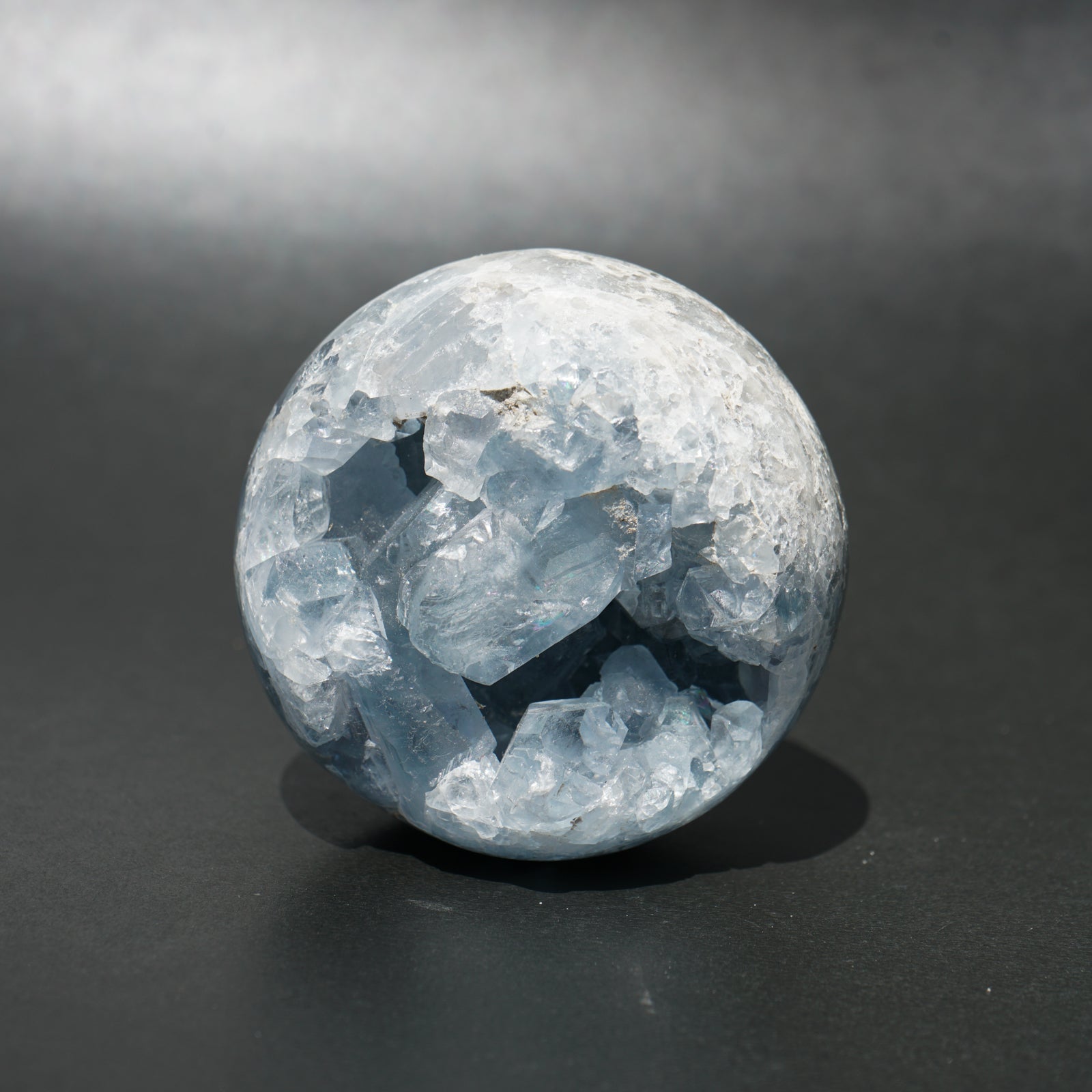 BLUE CELESTITE SPHERE