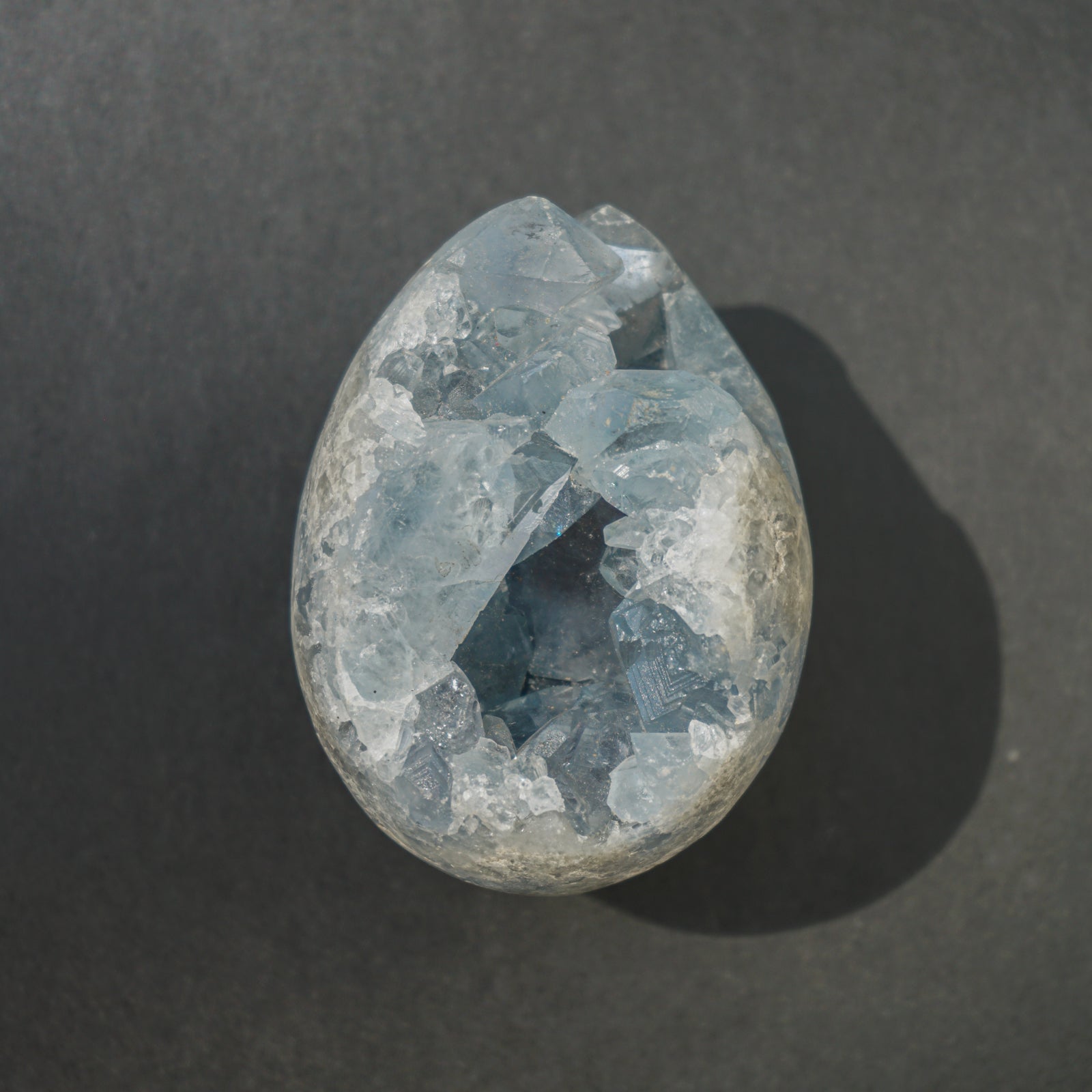 BLUE CELESTITE EGG
