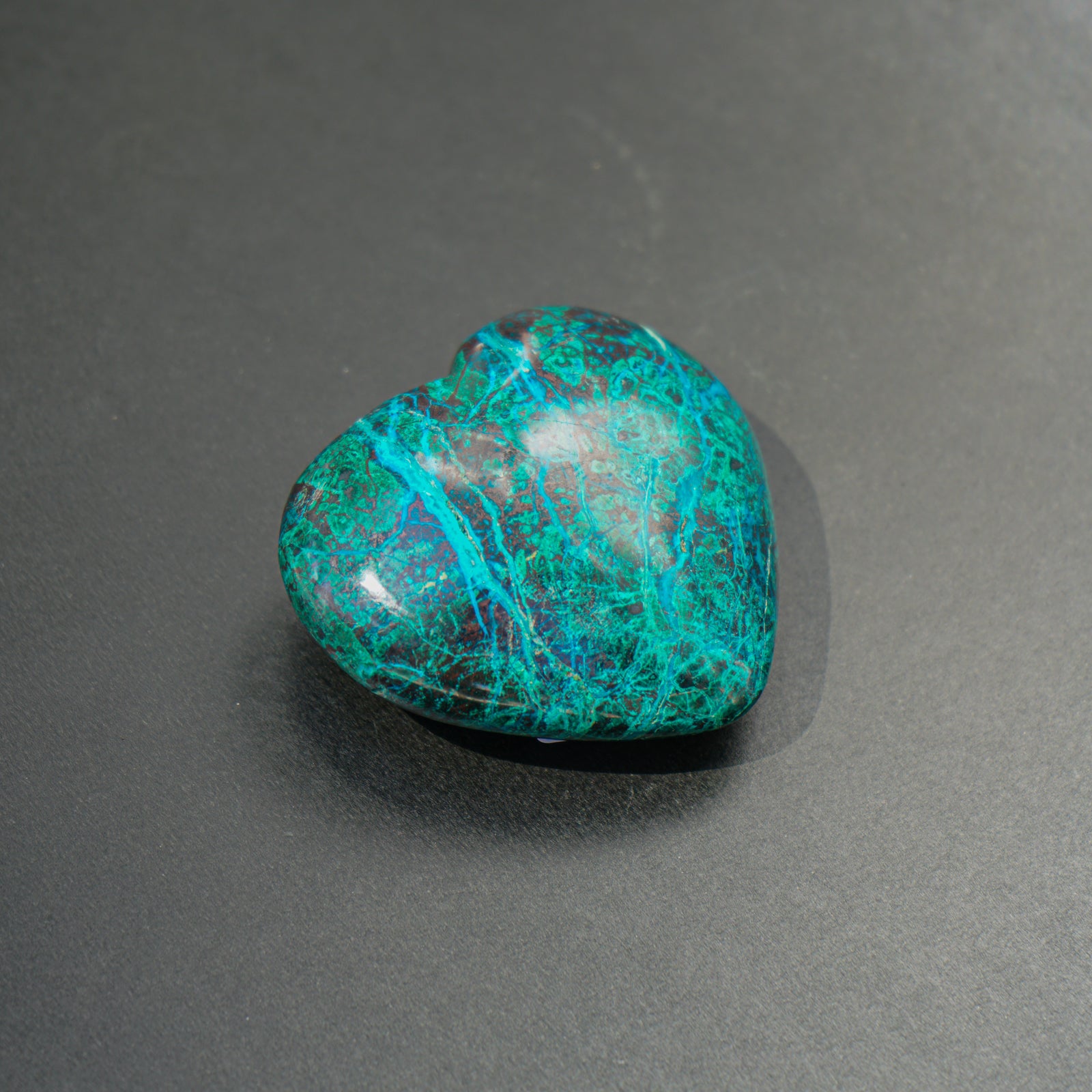 CHRYSOCOLLA HEART