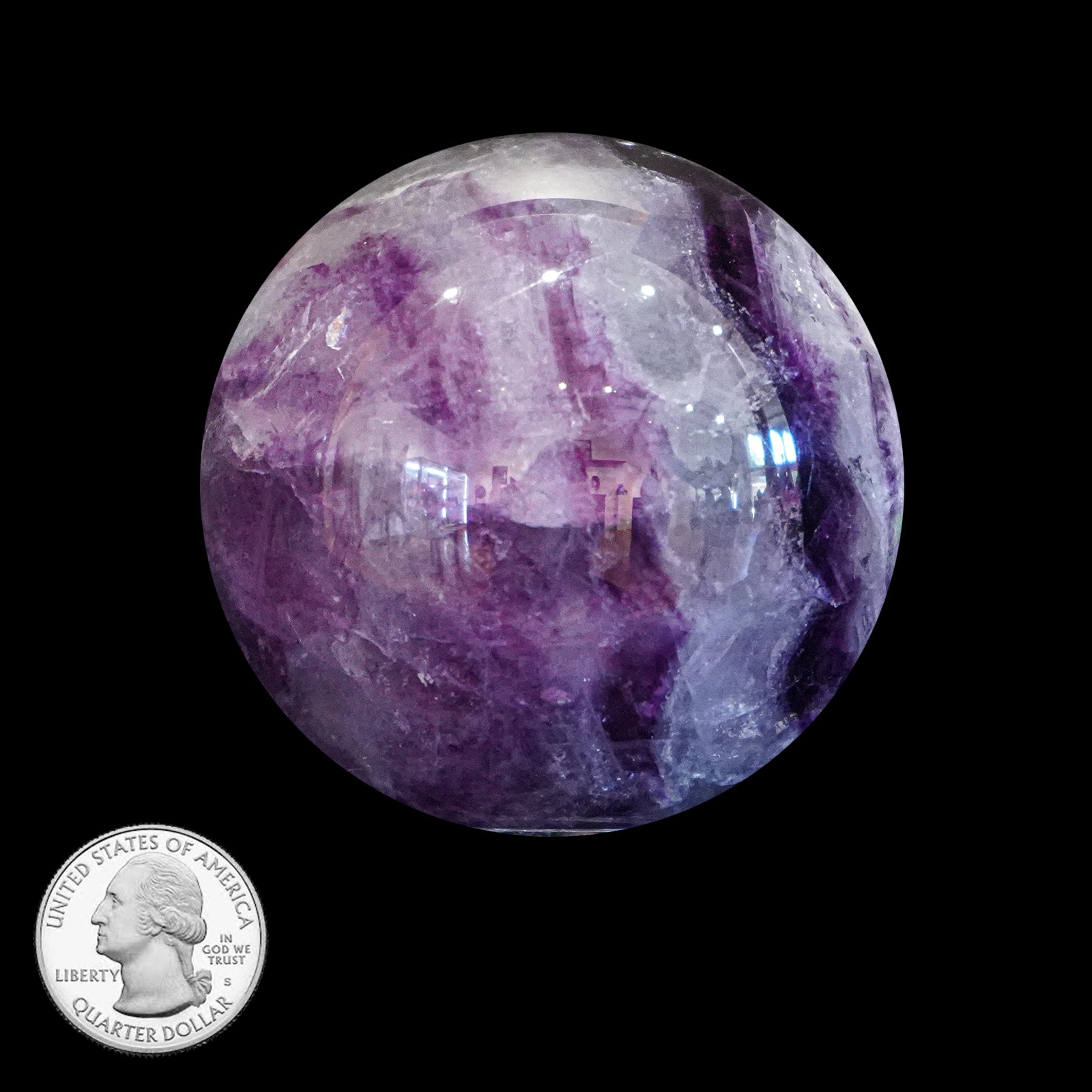 FLUORITE SPHERE