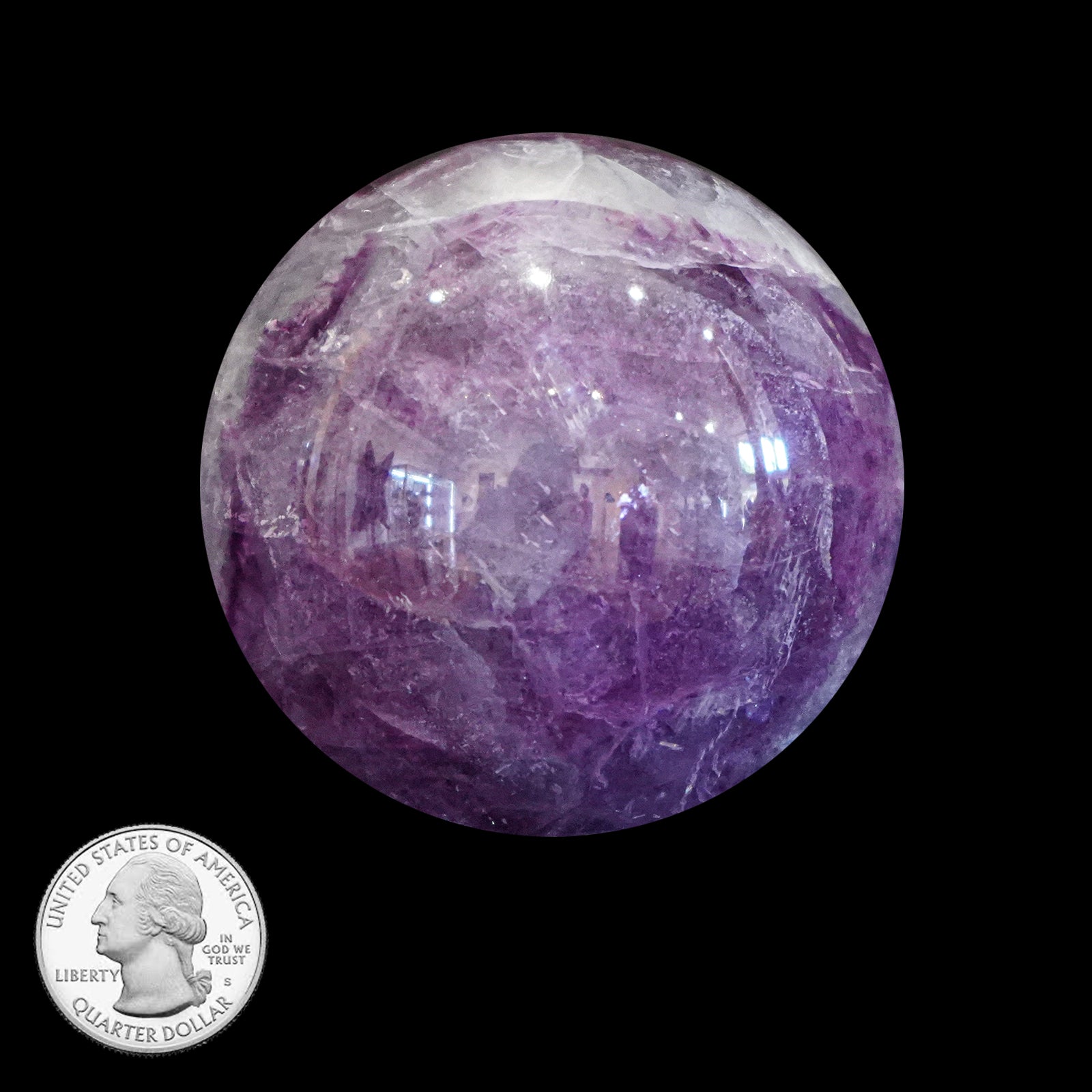 FLUORITE SPHERE