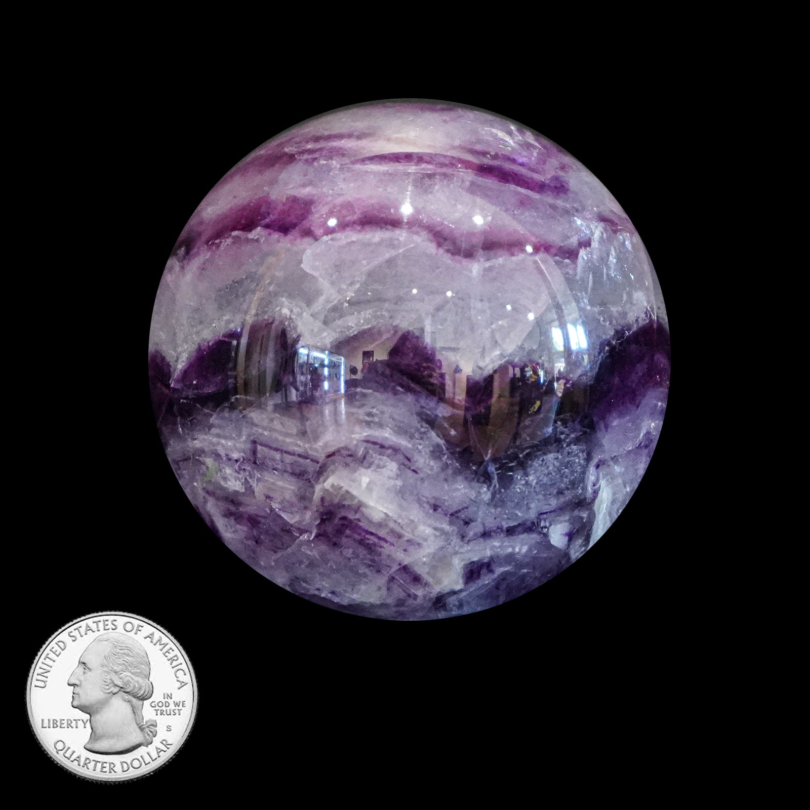 FLUORITE SPHERE