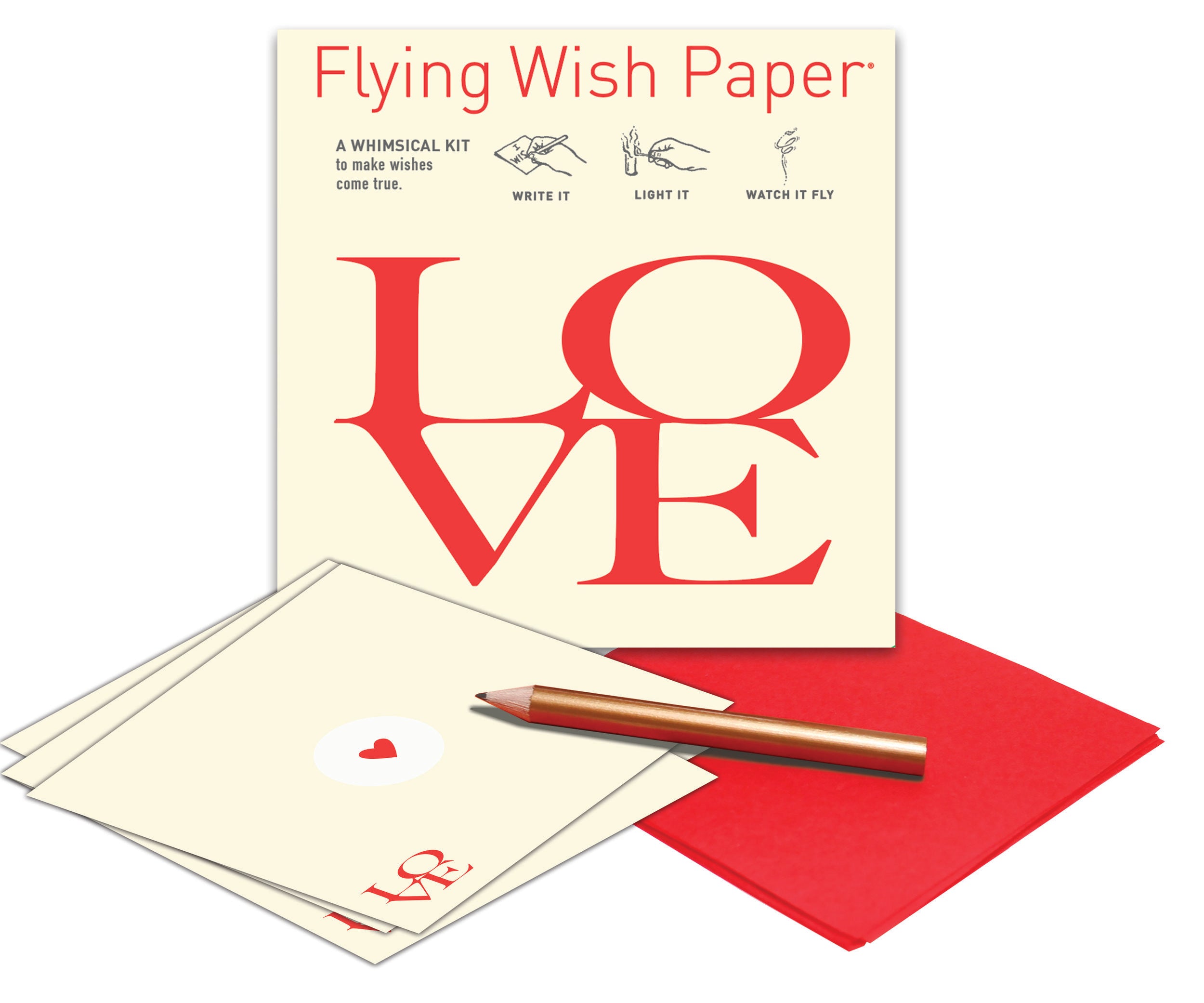 Love Letters Flying Wish Paper (Mini Kit)