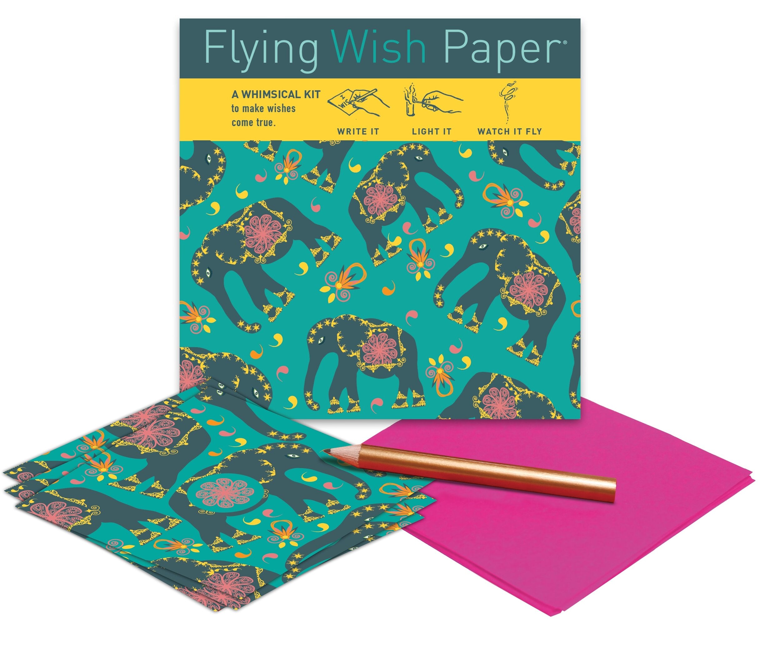 Elephants Flying Wish Paper (Mini Kit)