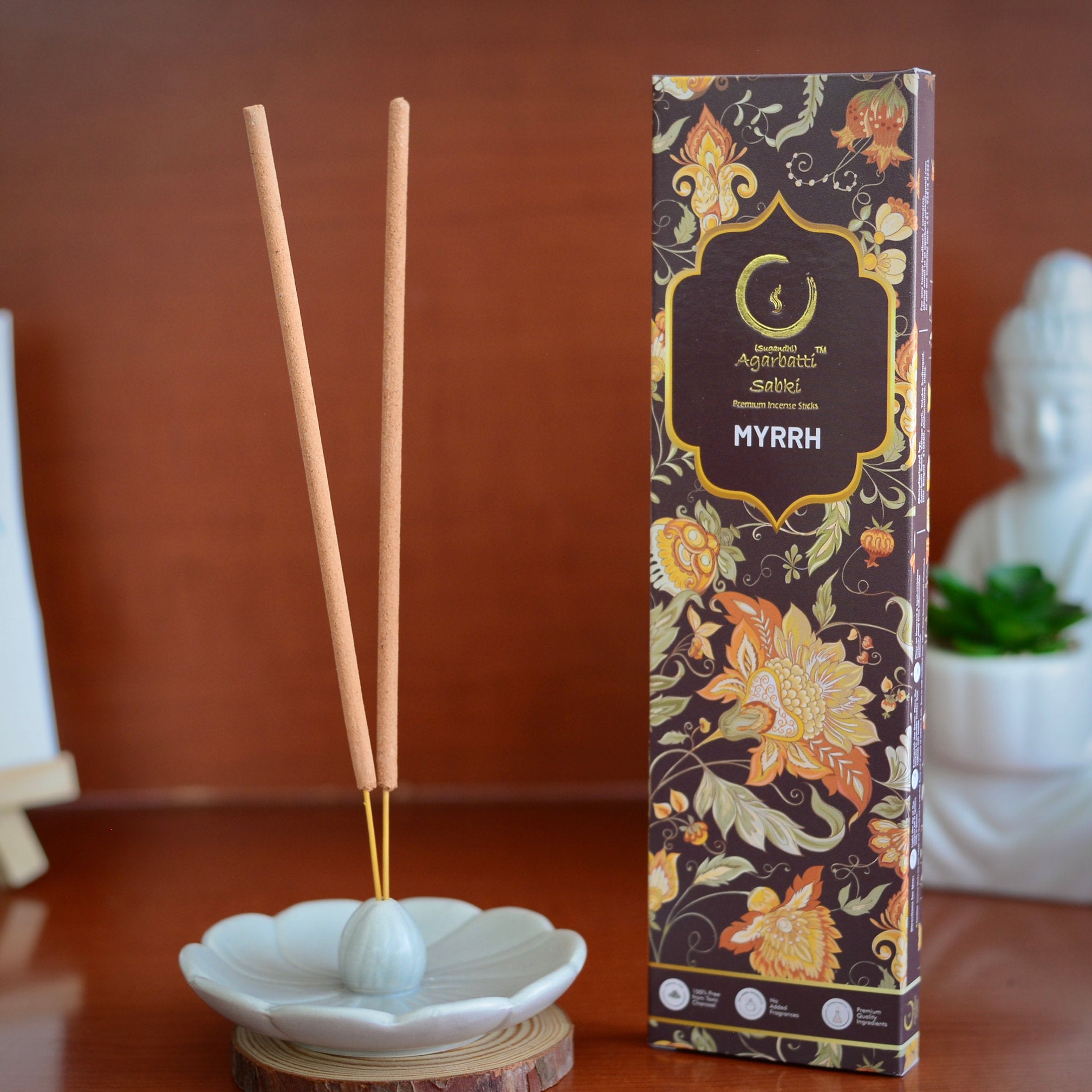 Guggal/Myrrh Incense Sticks (~15pcs.)