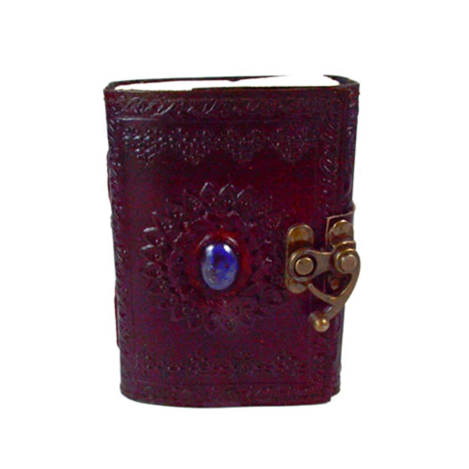 Lapis Sun Leather Blank Journal w/Latch