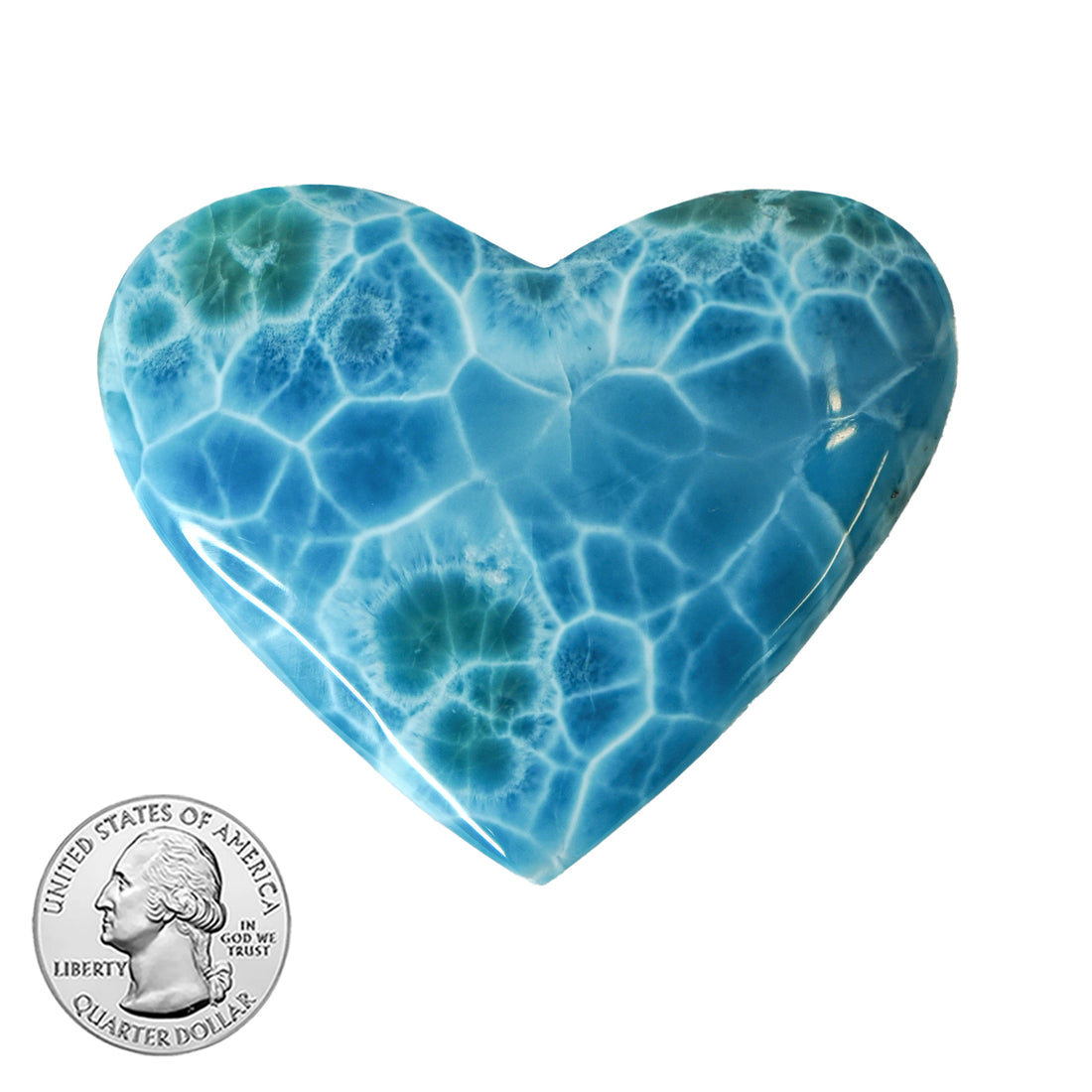 LARIMAR HEART