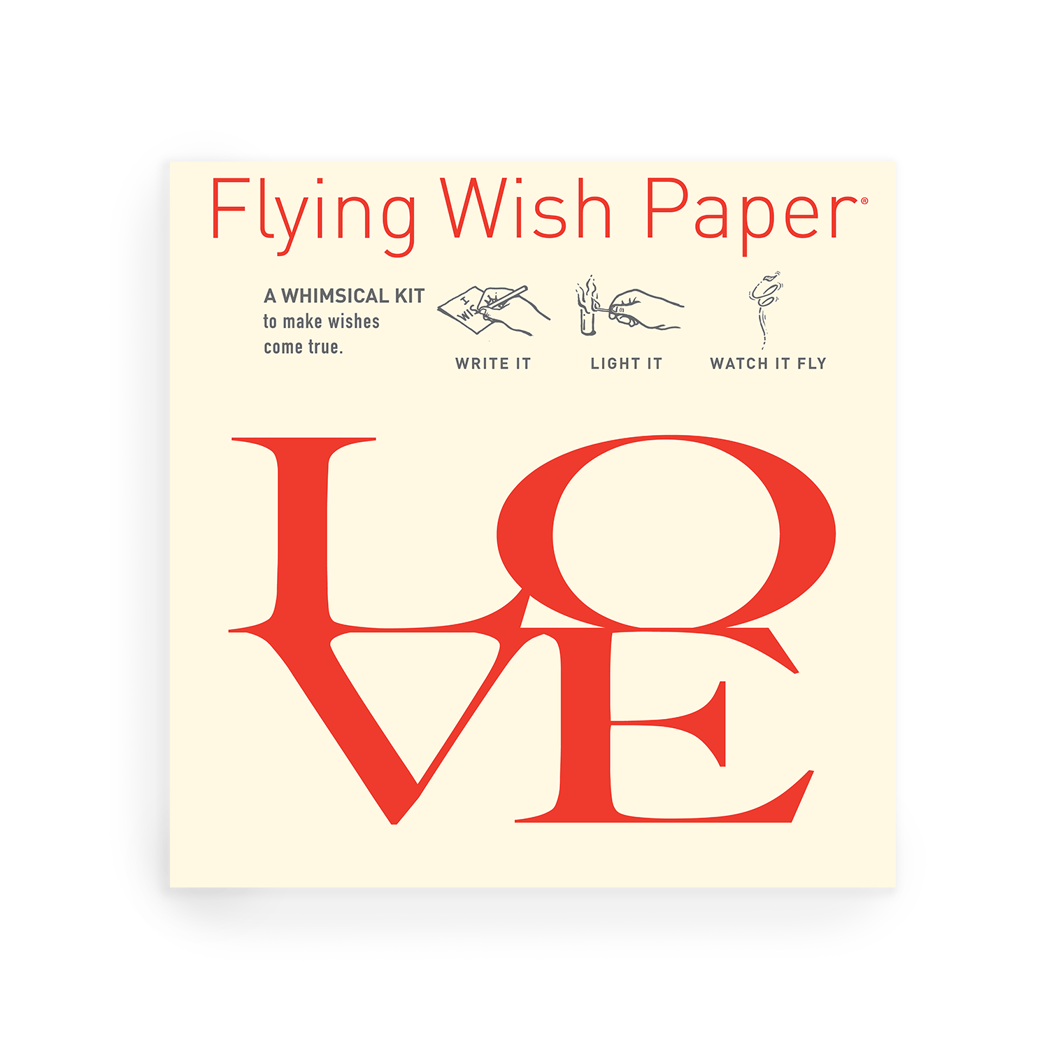 Love Letters Flying Wish Paper (Mini Kit)