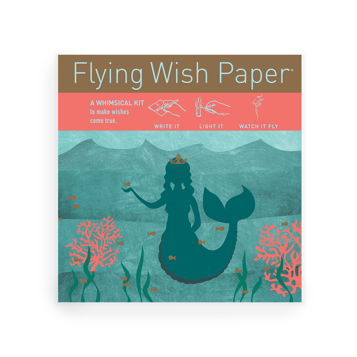 Mermaid Flying Wish Paper (Mini Kit)