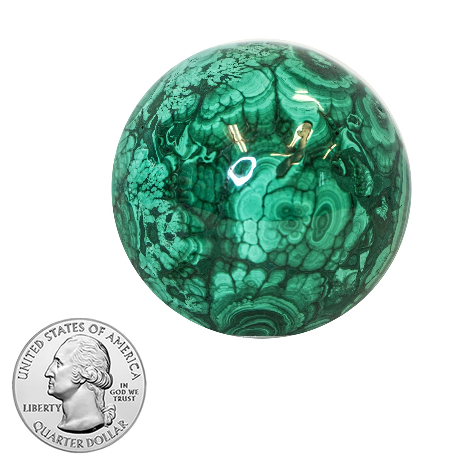 MALACHITE SPHERE