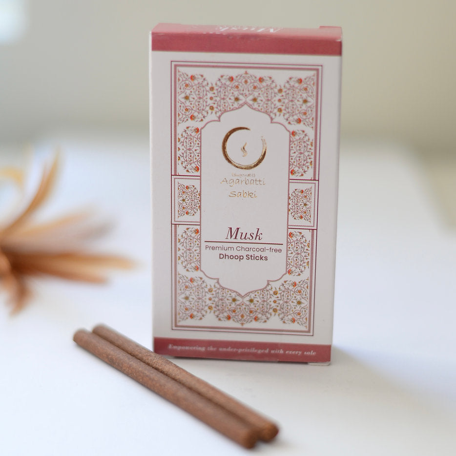 Musk Bambooless Incense Sticks