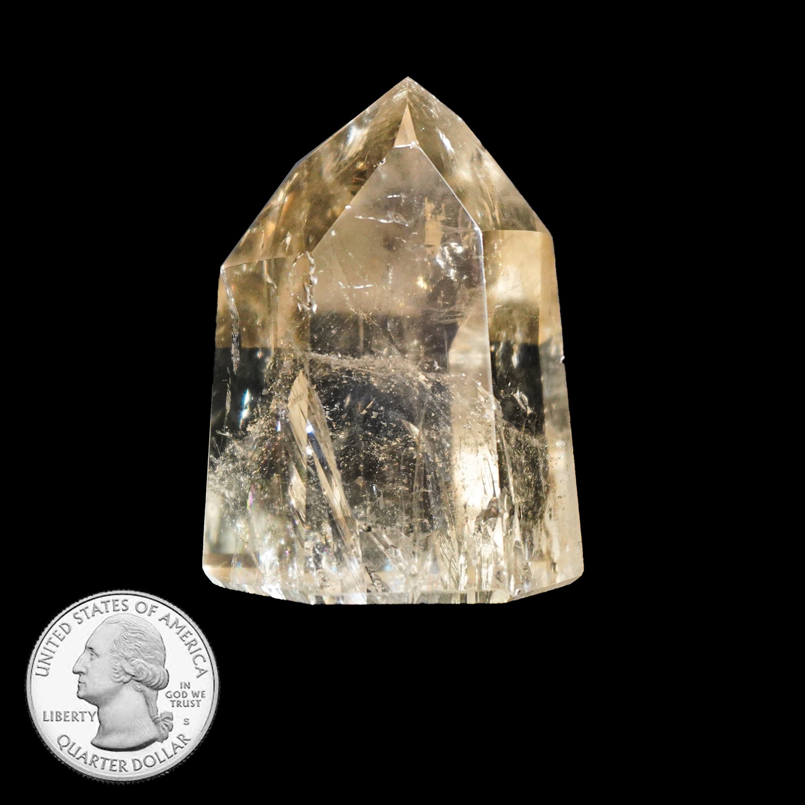 NATURAL CITRINE POINT