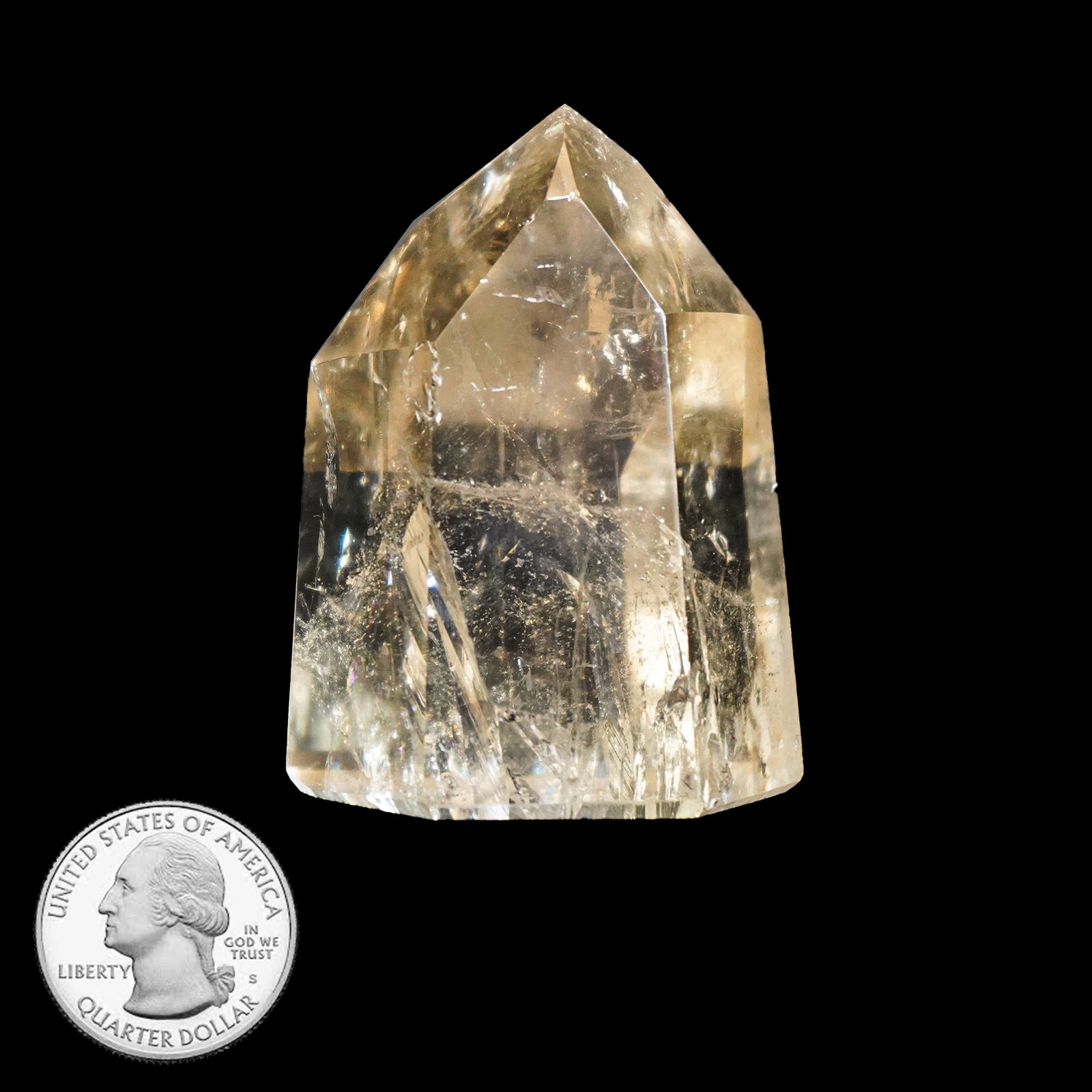 NATURAL CITRINE POINT