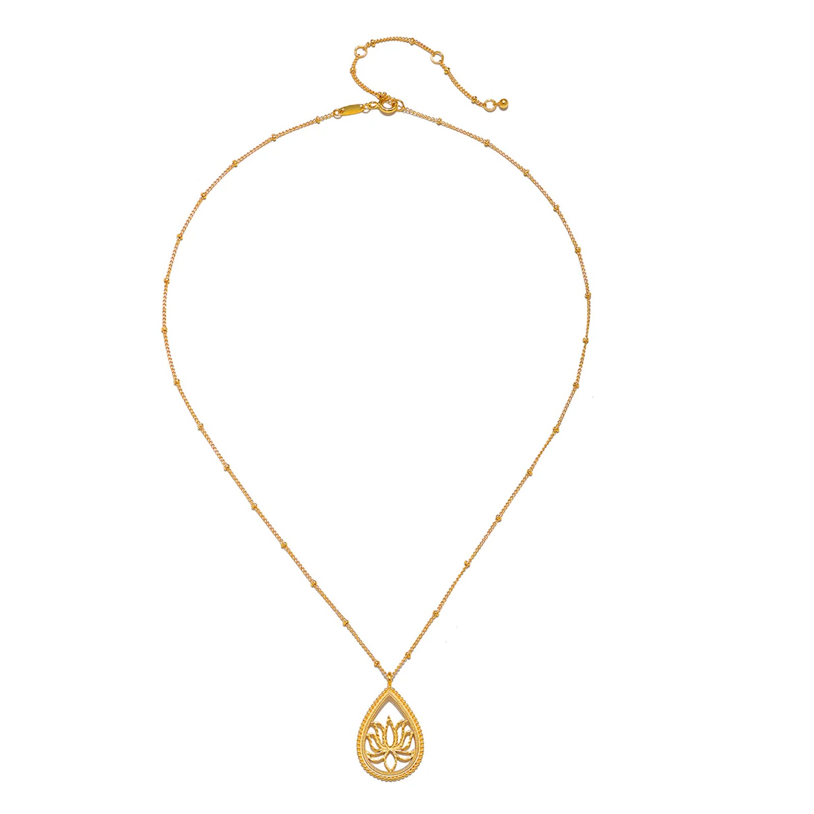 Open to Possibilities Lotus Necklace