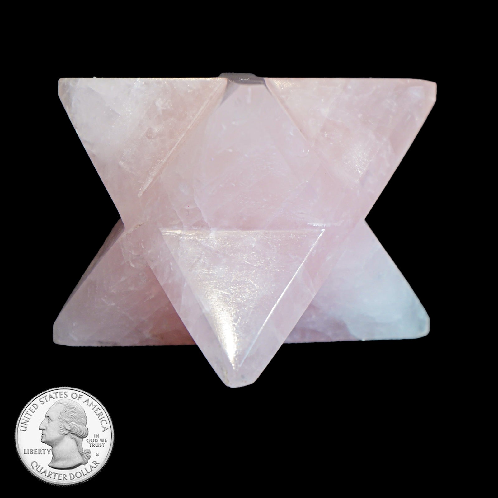 ROSE QUARTZ MERKABA