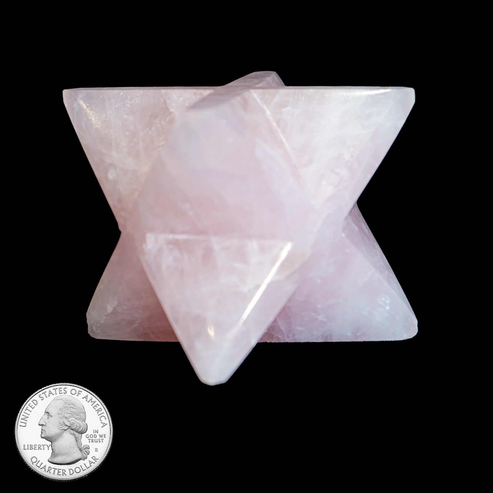 ROSE QUARTZ MERKABA